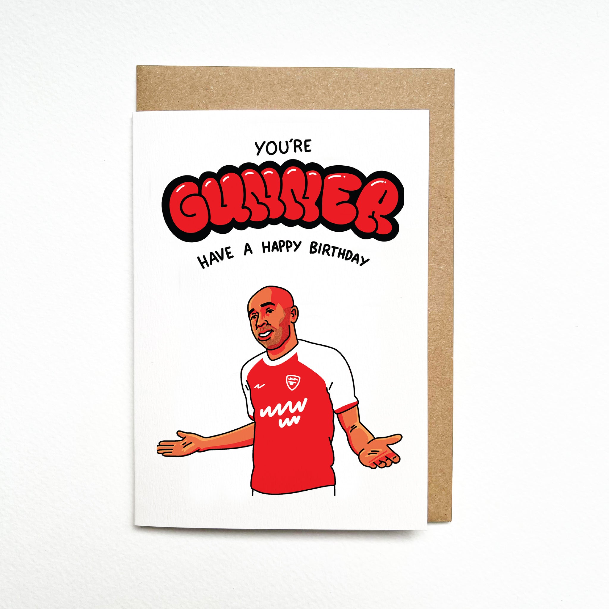 You're Gunner Have a Happy Birthday - Football fans / Soccer special