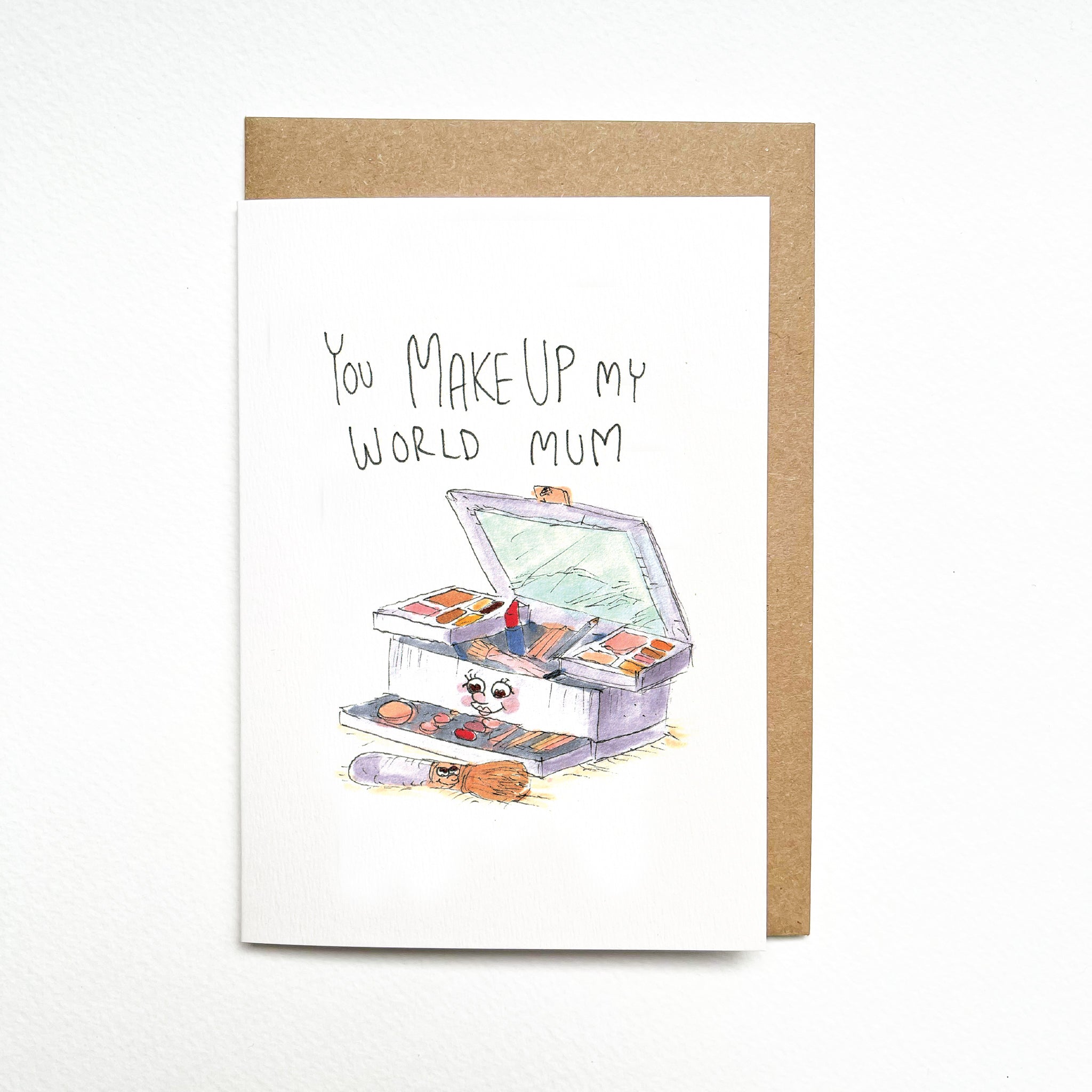 You Make Up My World Mum | Mother's Day Card 2026