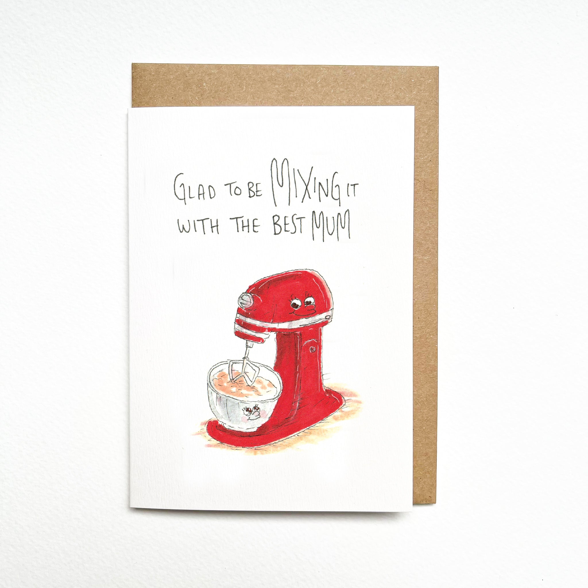 Glad To Be Mixing it With The Best Mum | Mother's Day Card 2026