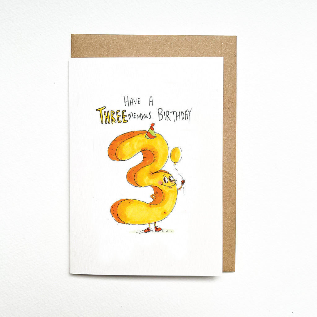 Have a Threemendous Birthday