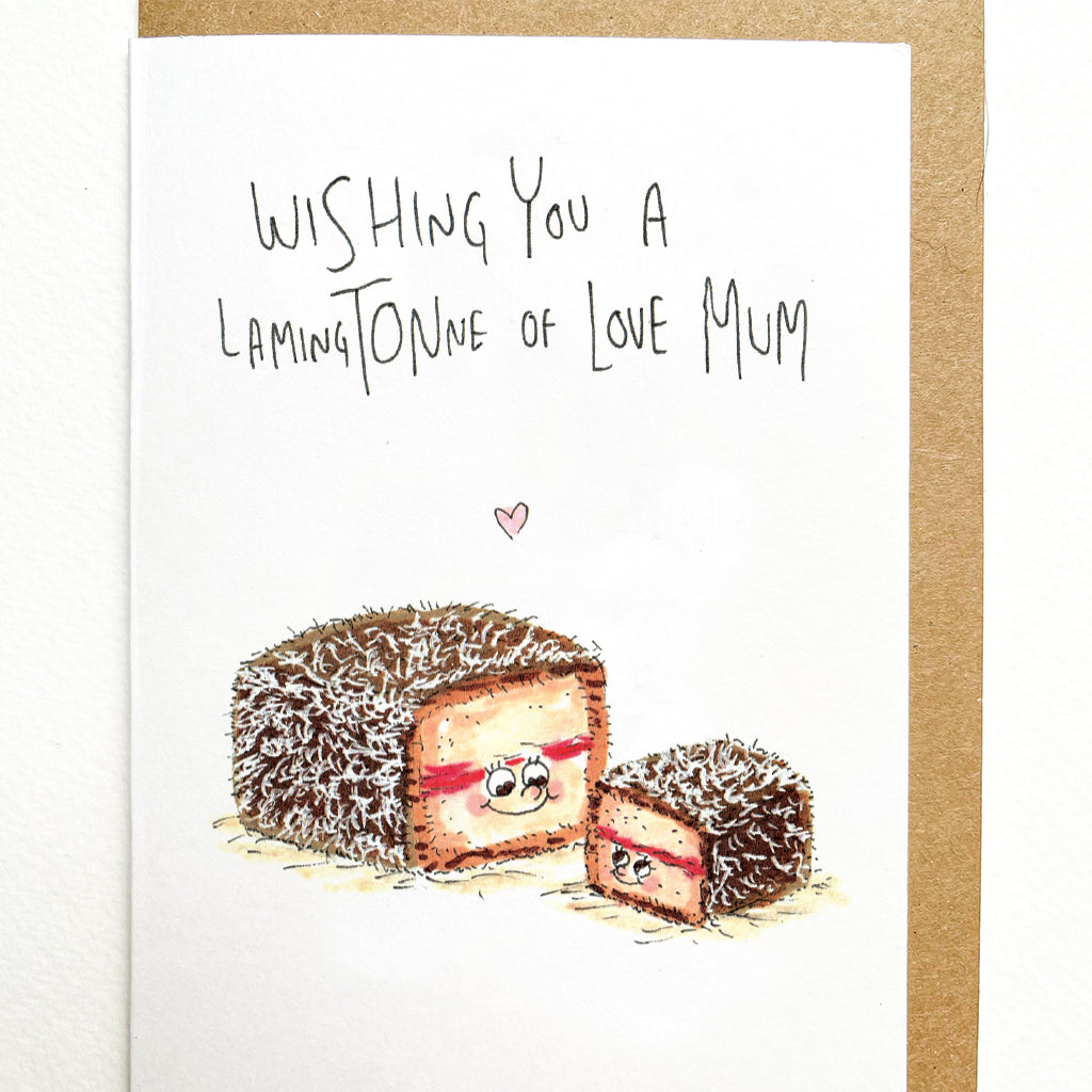 Wishing You a LamingTonne of Love Mum