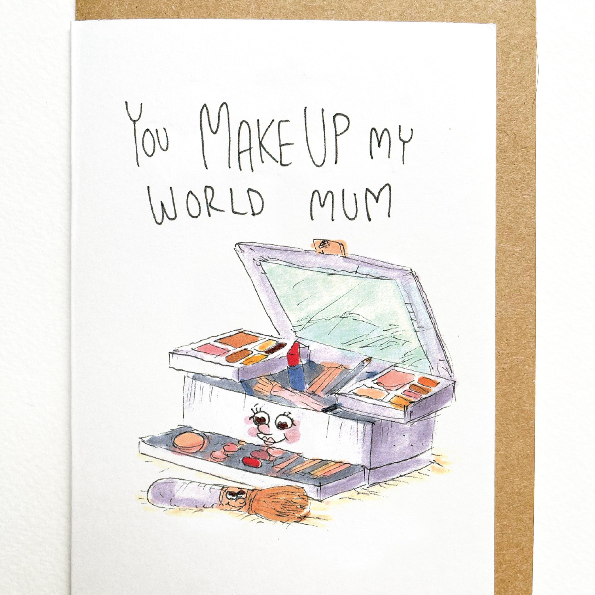 You Make Up My World Mum | Mother's Day Card 2026