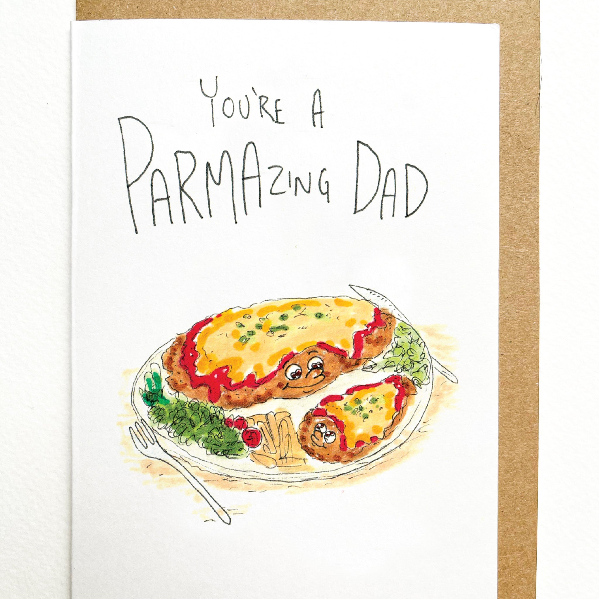You're a Parmazing Dad - Well Drawn