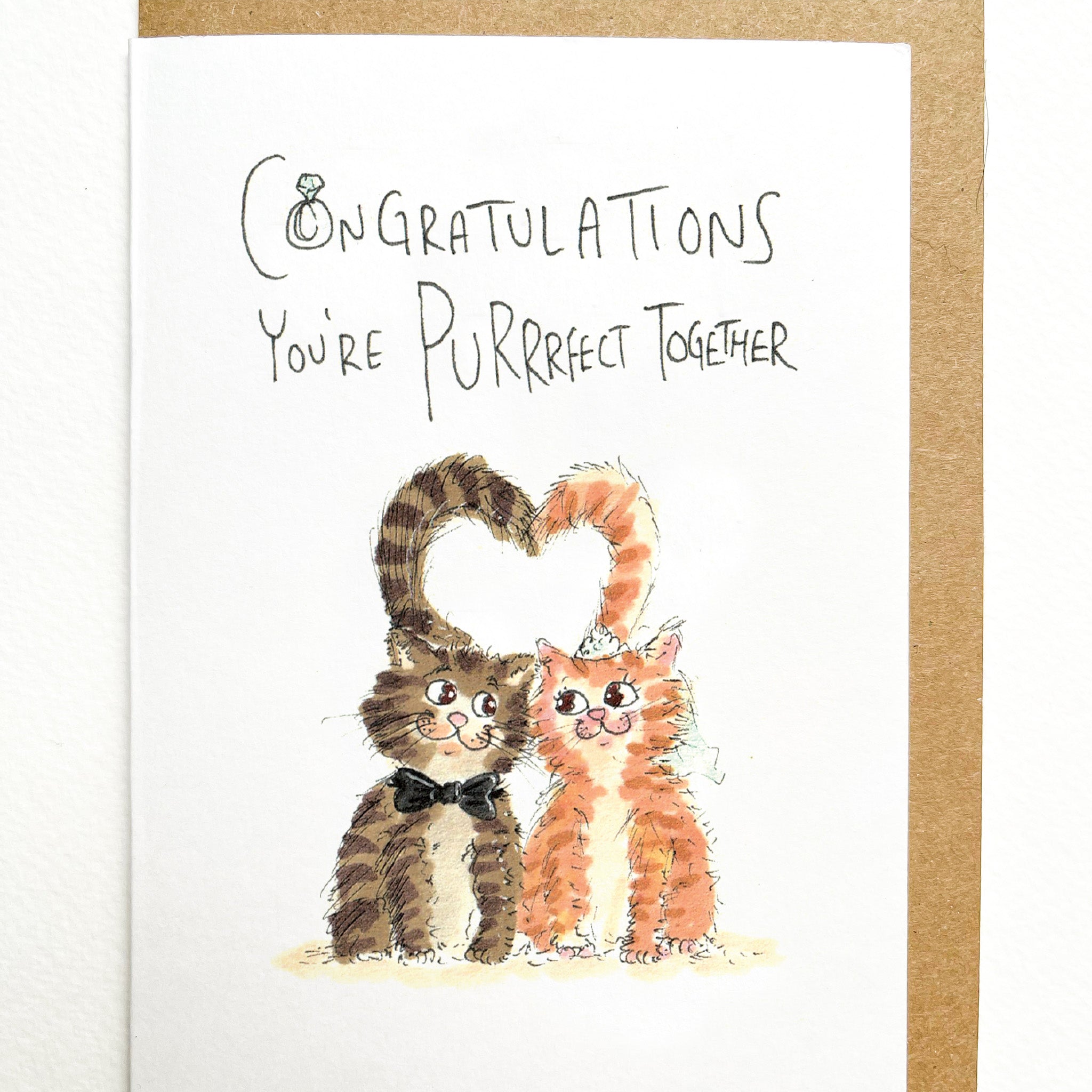 Congratulations You're Purrrfect Together