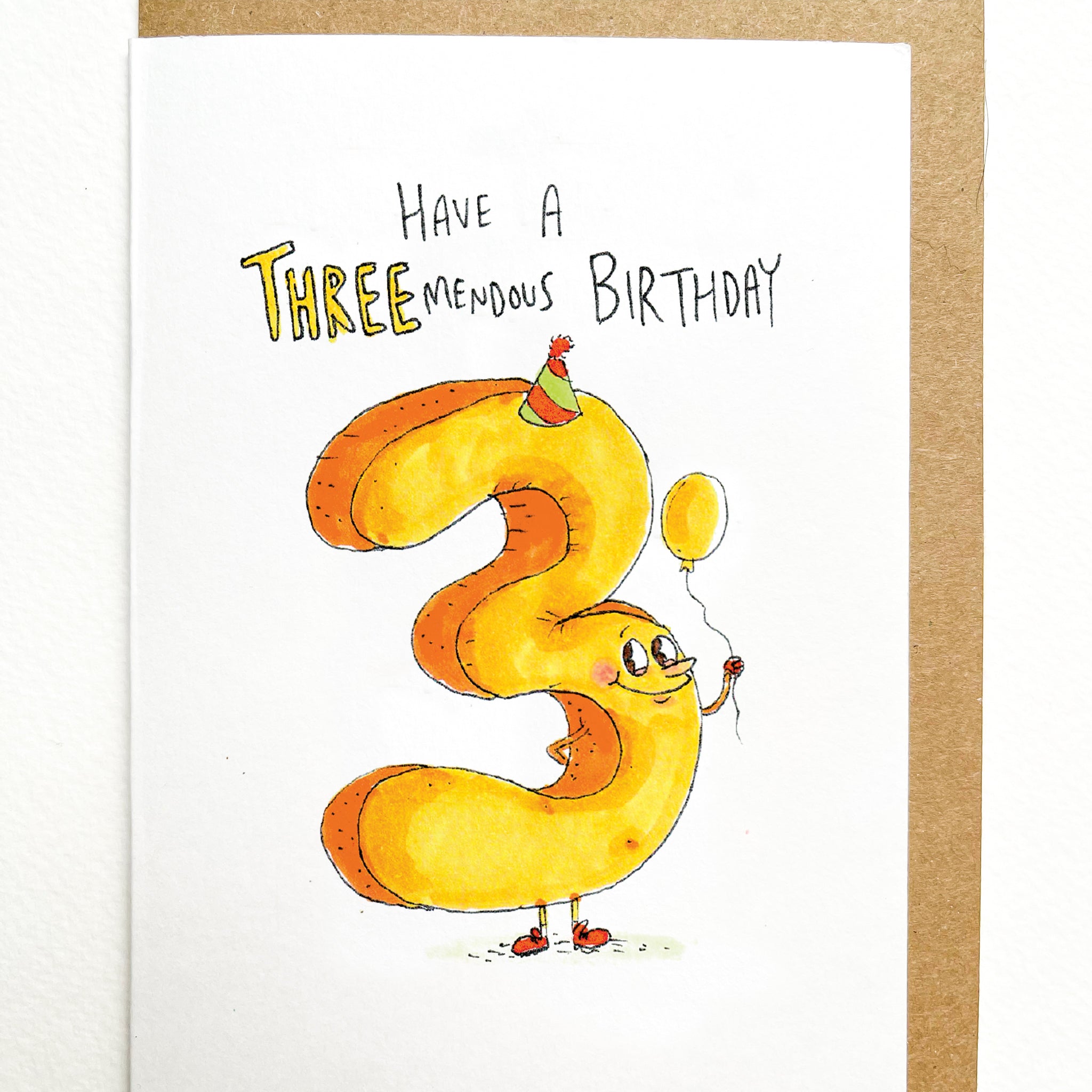 Have a Threemendous Birthday