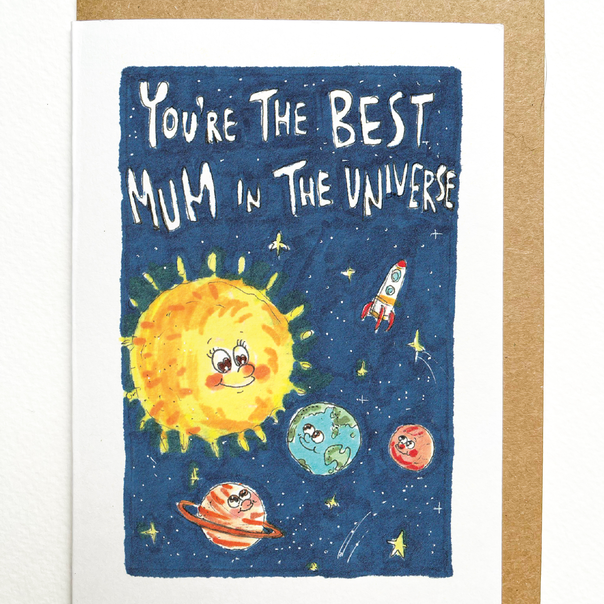 You're The Best Mum in The Universe | Mother's Day Card 2026