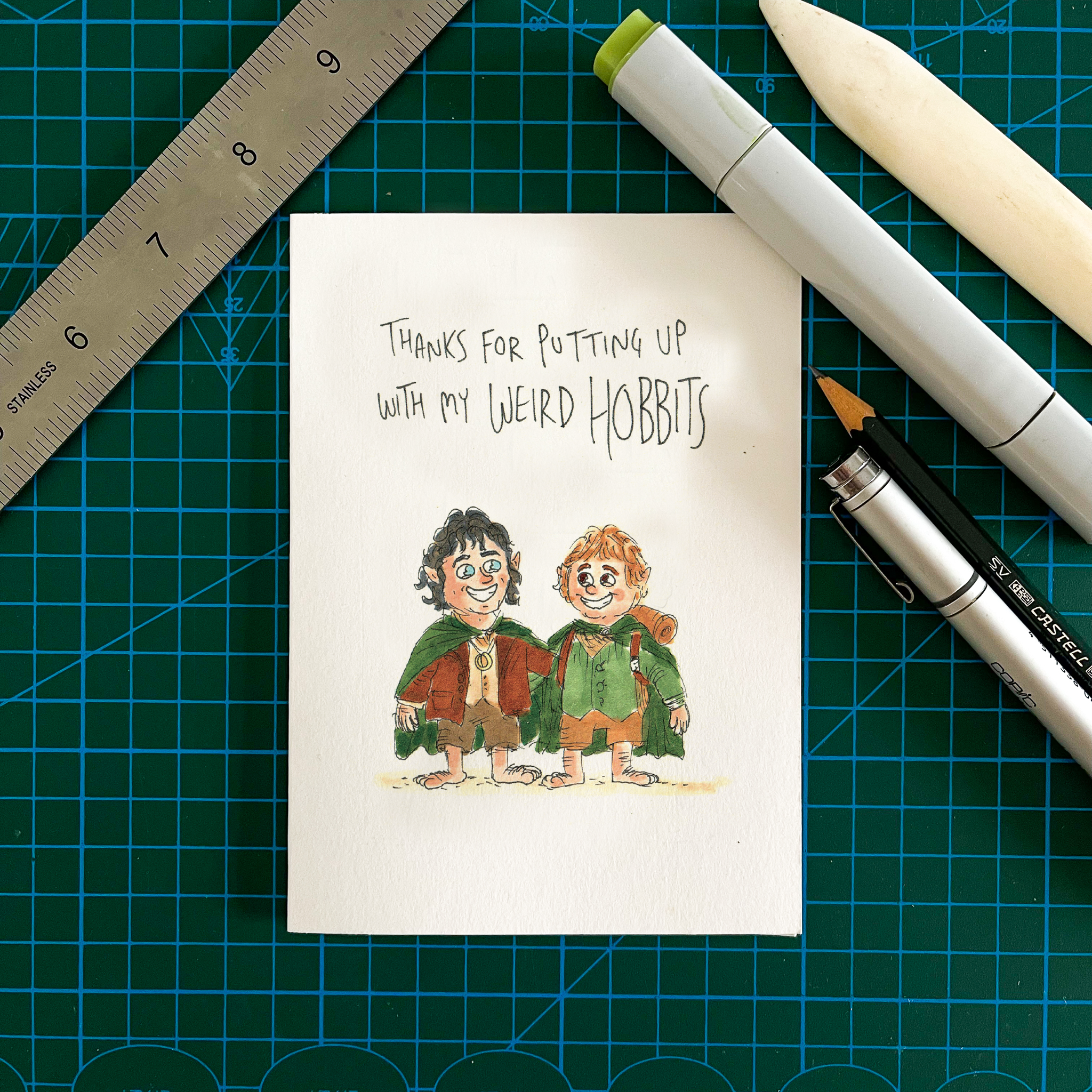 Thanks for putting up with my Weird Hobbits