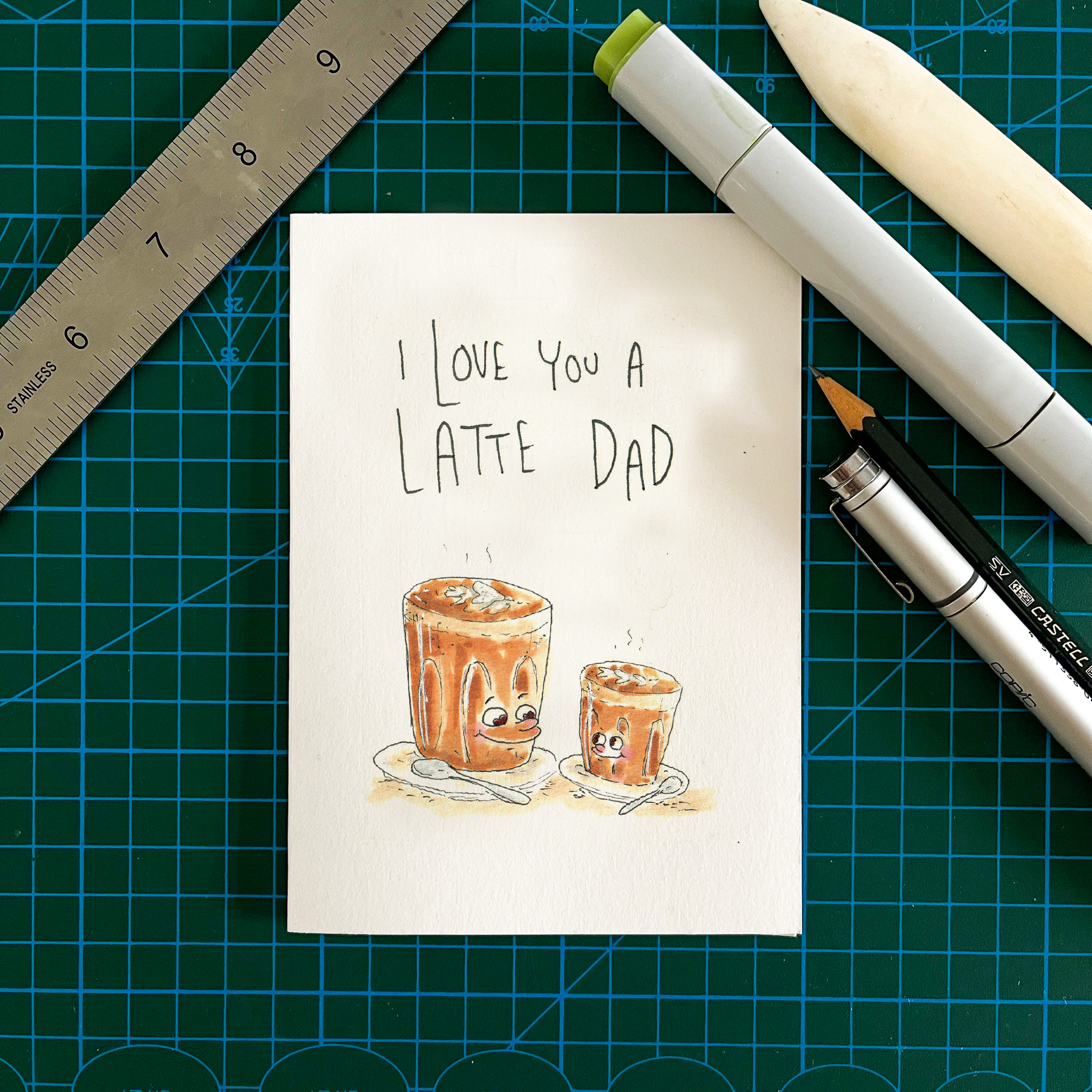 I Love You a Latte Dad