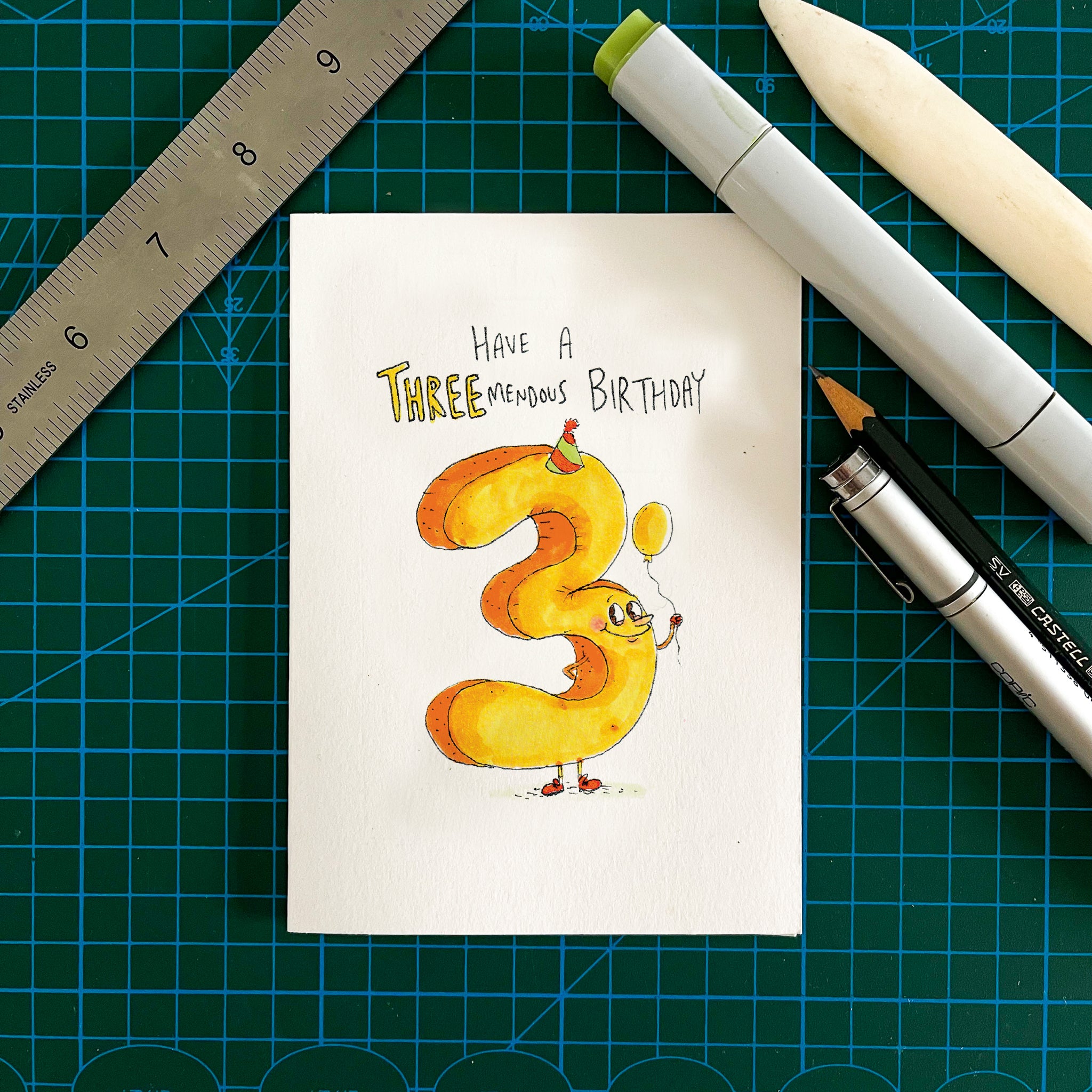 Have a Threemendous Birthday