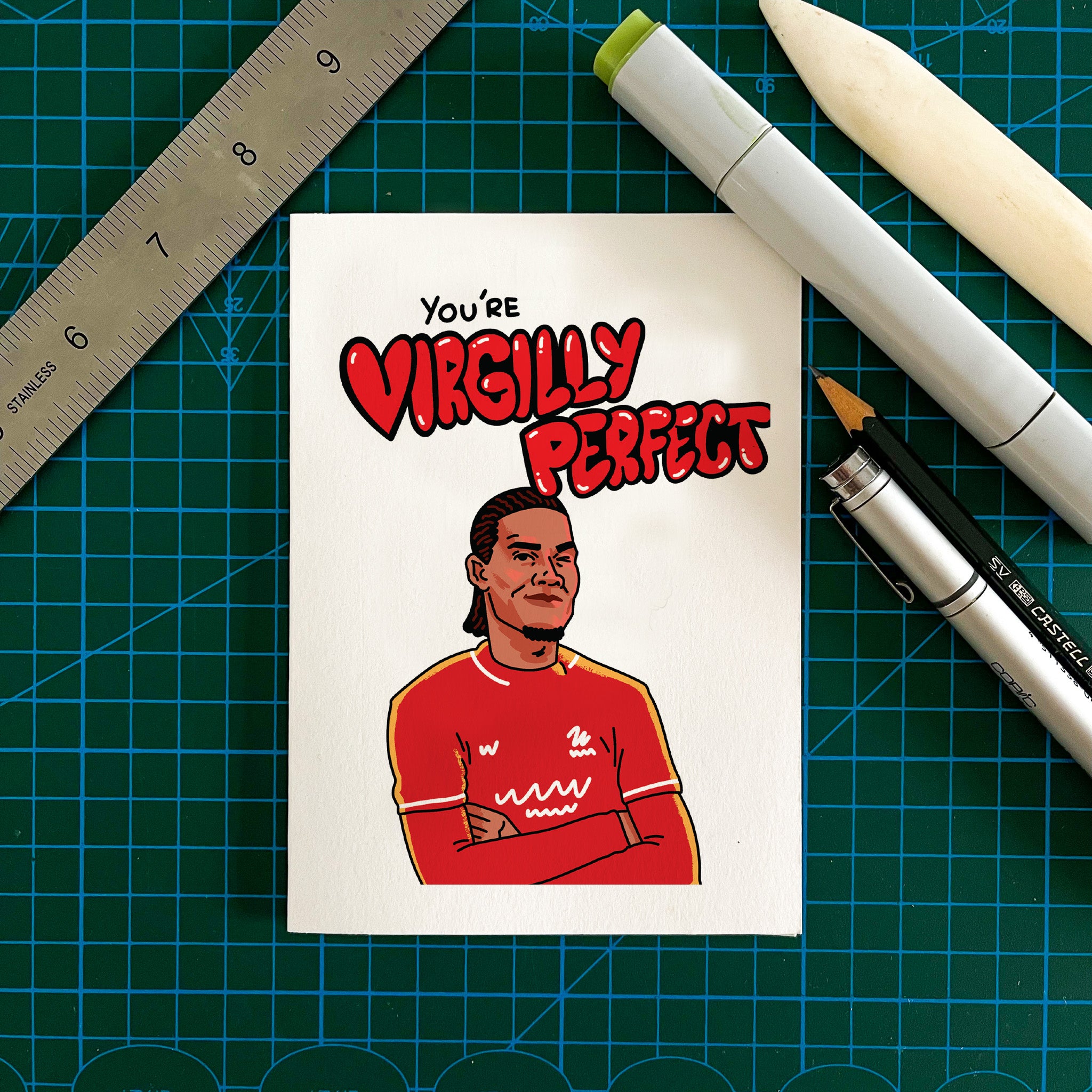 You're Virgily Perfect- Football Fans - Soccer Special