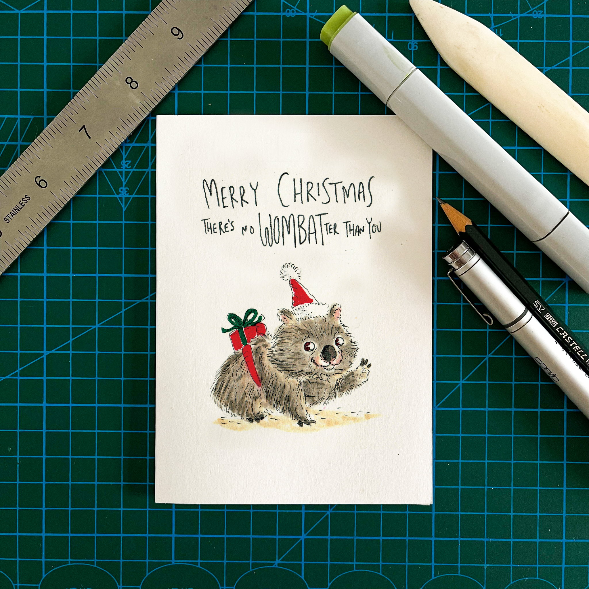 Merry Christmas, there's no one Wombatter than you