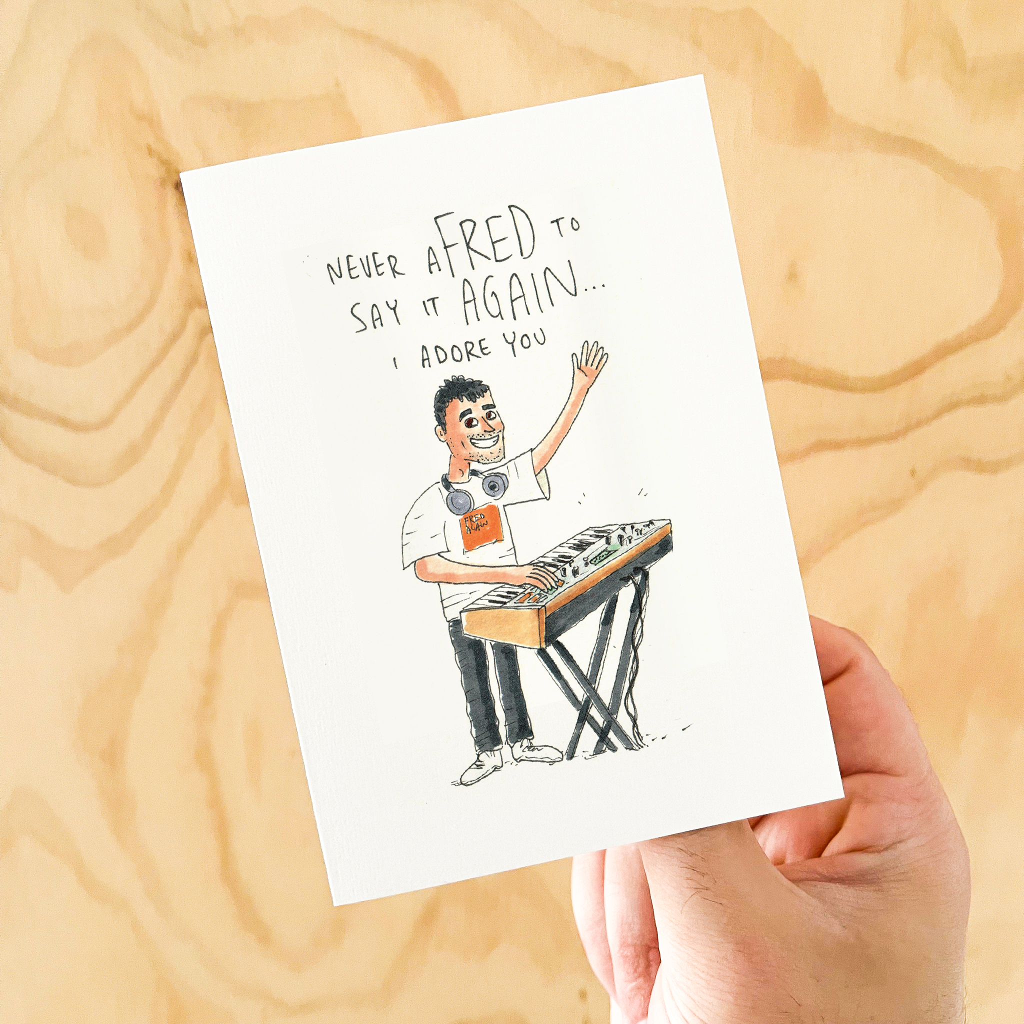 Never AFRED to say it Again... I adore you!