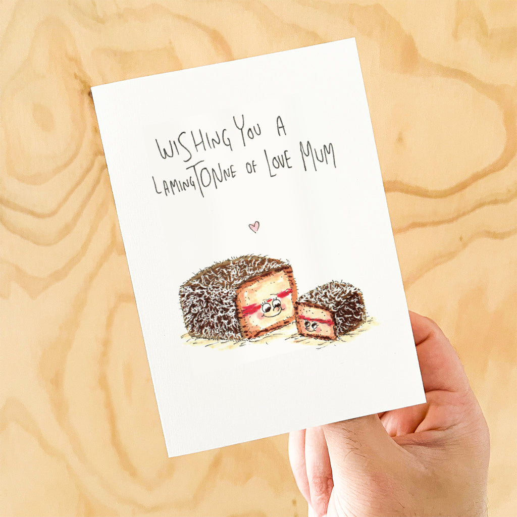 Wishing You a LamingTonne of Love Mum