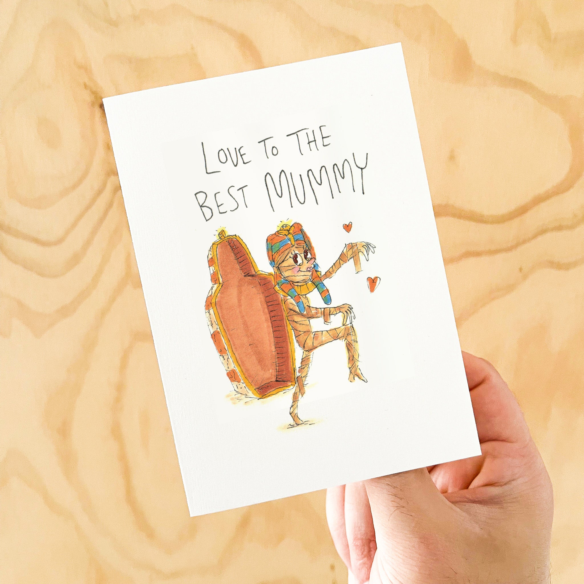 Love To The Best Mummy | Mother's Day Card 2026 - Well Drawn