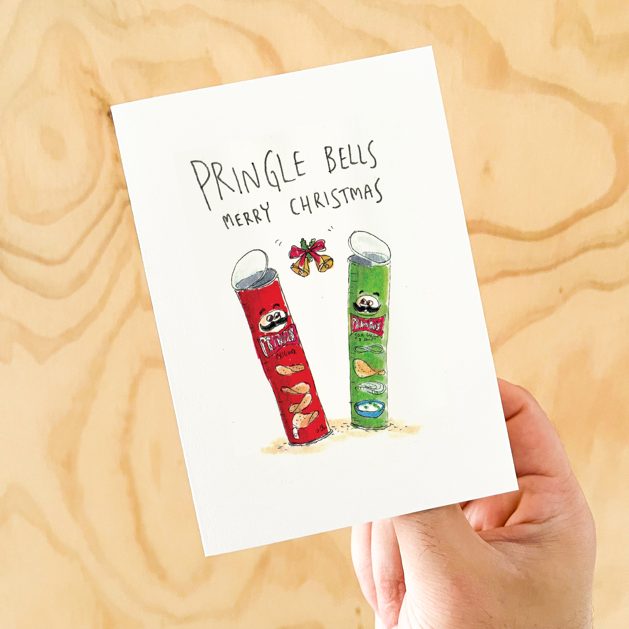 Pringle Bells, Merry Christmas