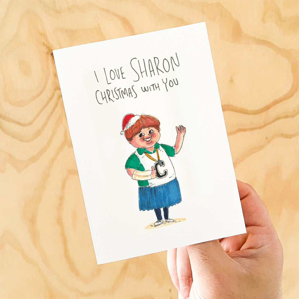 I Love Sharon Christmas with You