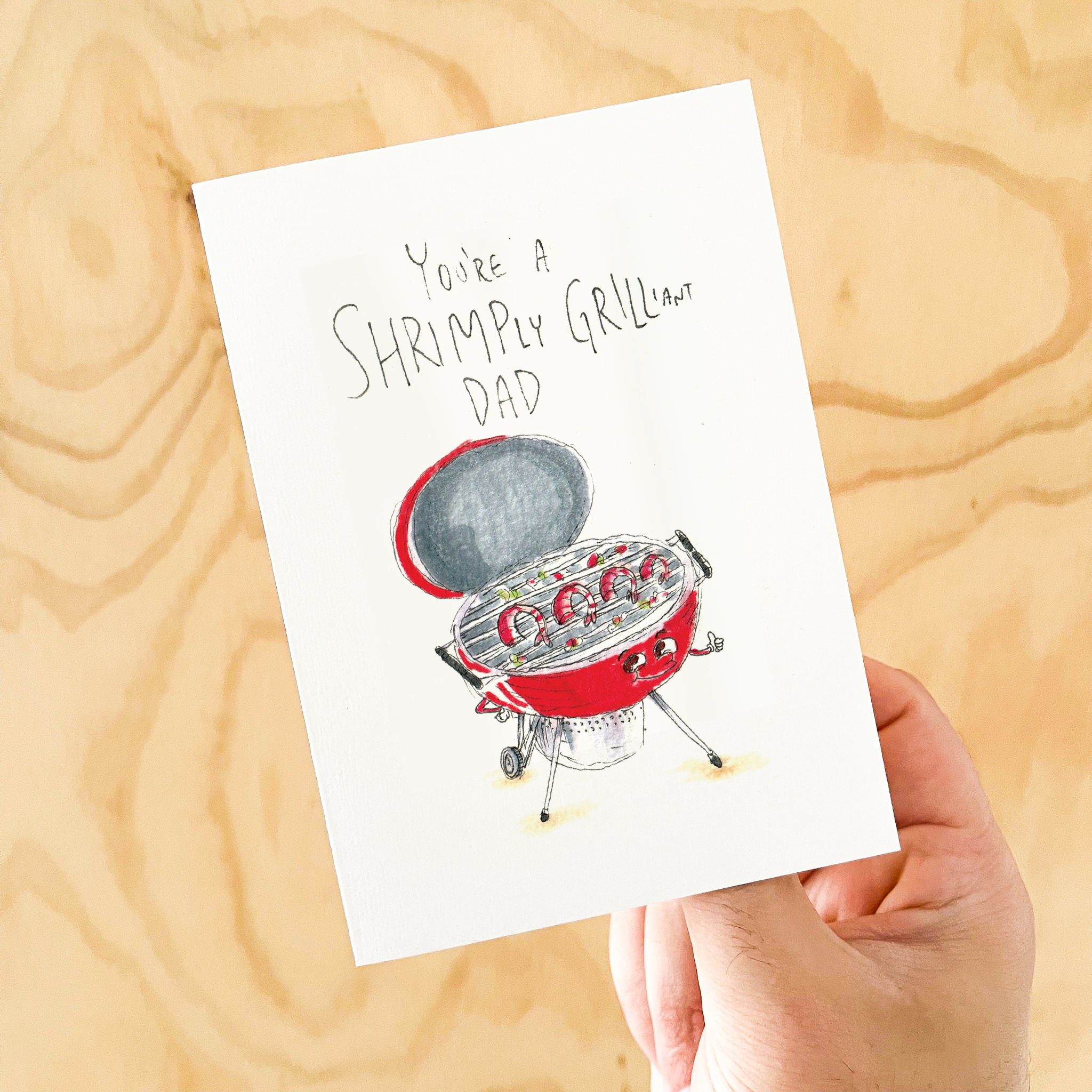 You're a Shrimply Grilliant Dad