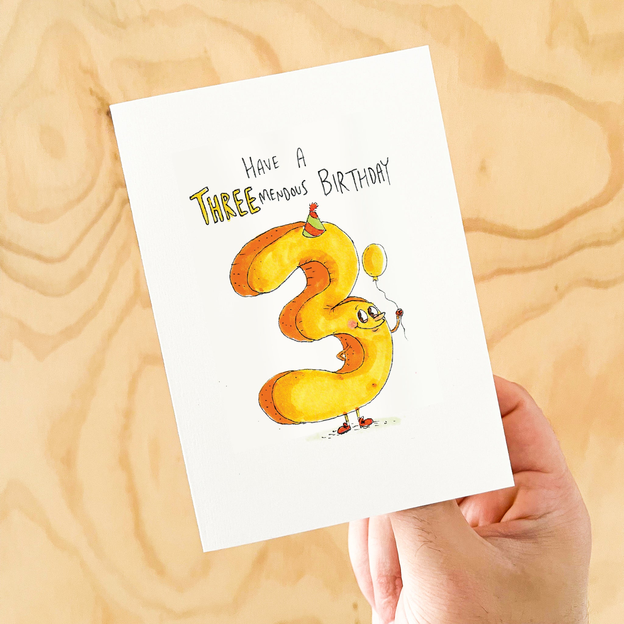 Have a Threemendous Birthday
