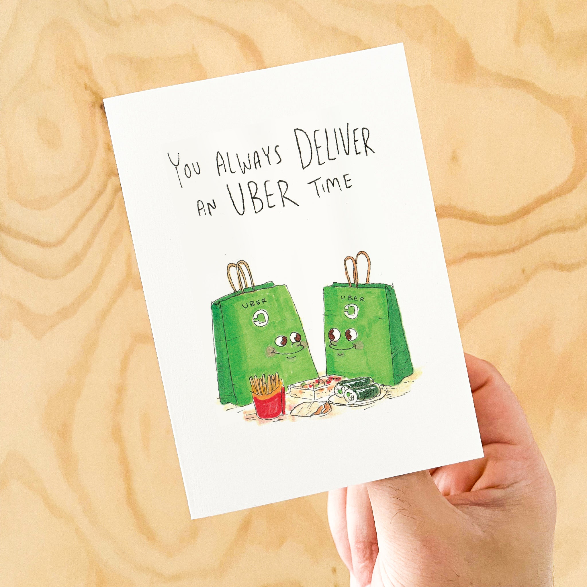 You Always Deliver an UBER Time