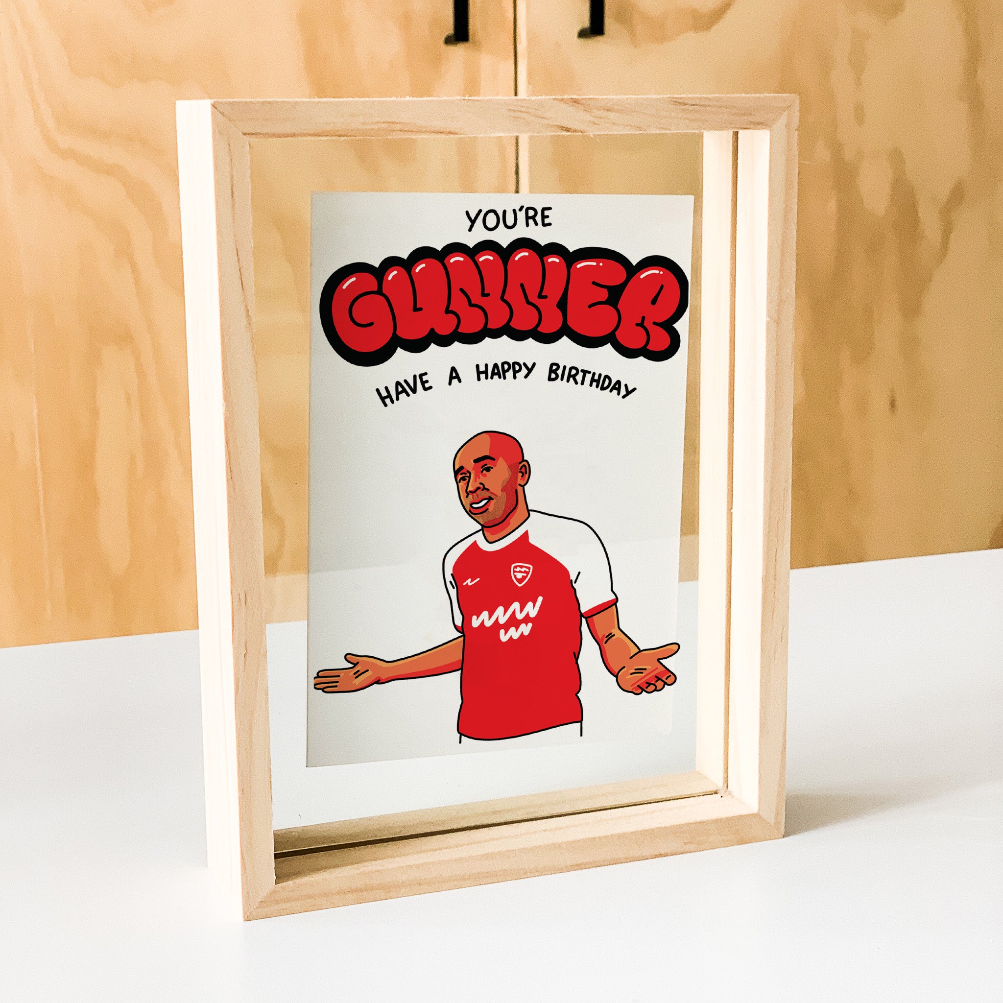 You're Gunner Have a Happy Birthday - Football fans / Soccer special