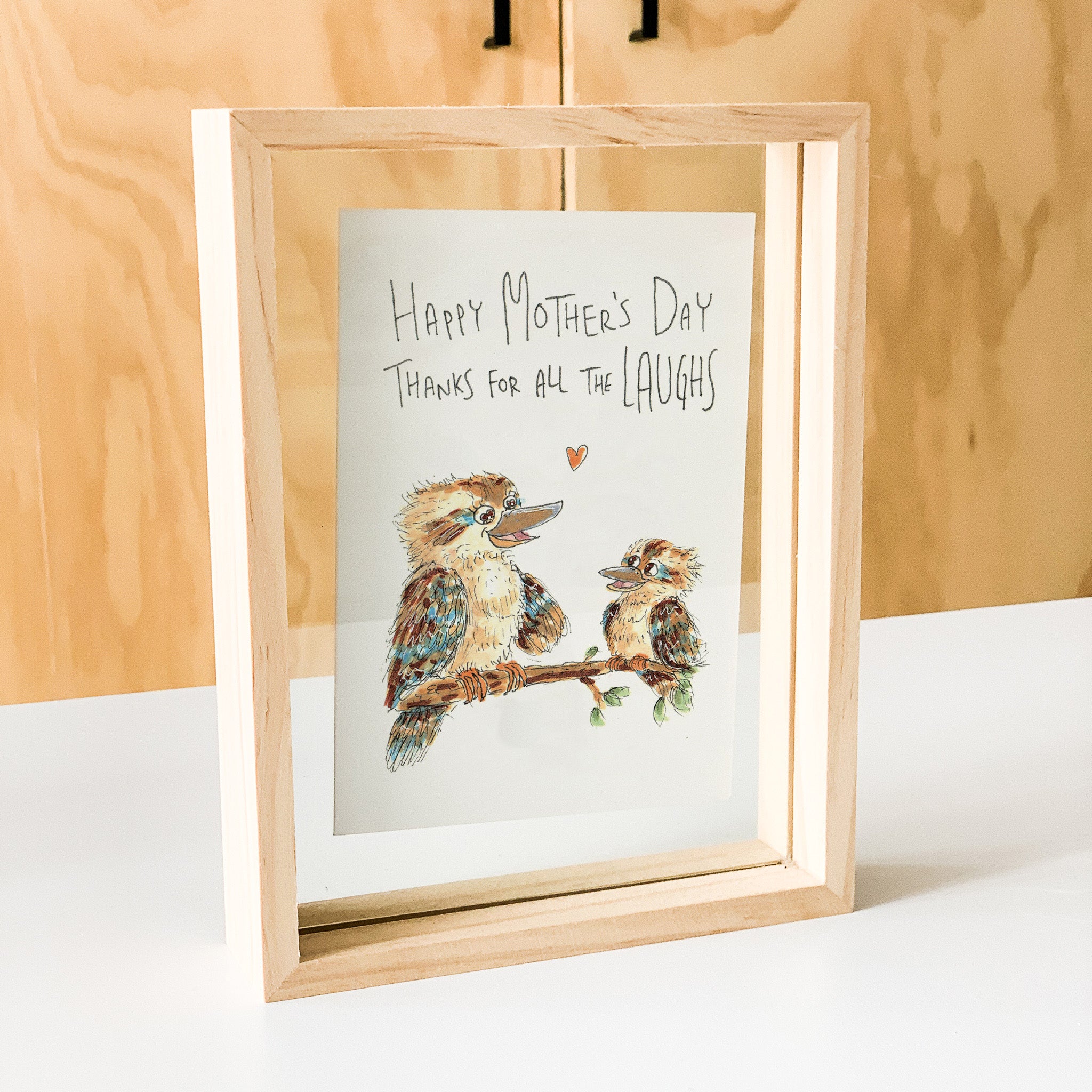 Happy Mother's Day Thanks for All The Laughs | Mother's Day Card 2026 - Well Drawn