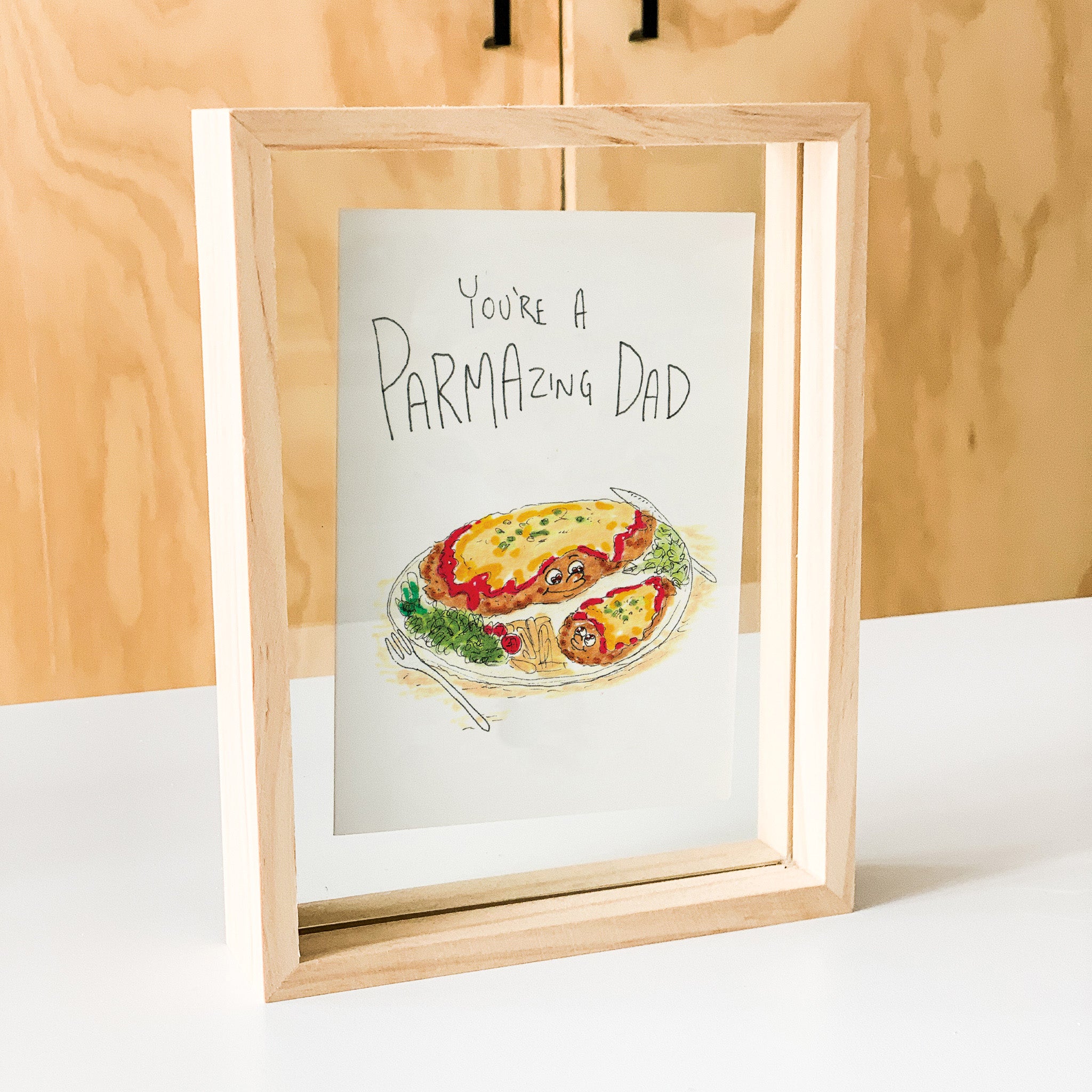 You're a Parmazing Dad - Well Drawn