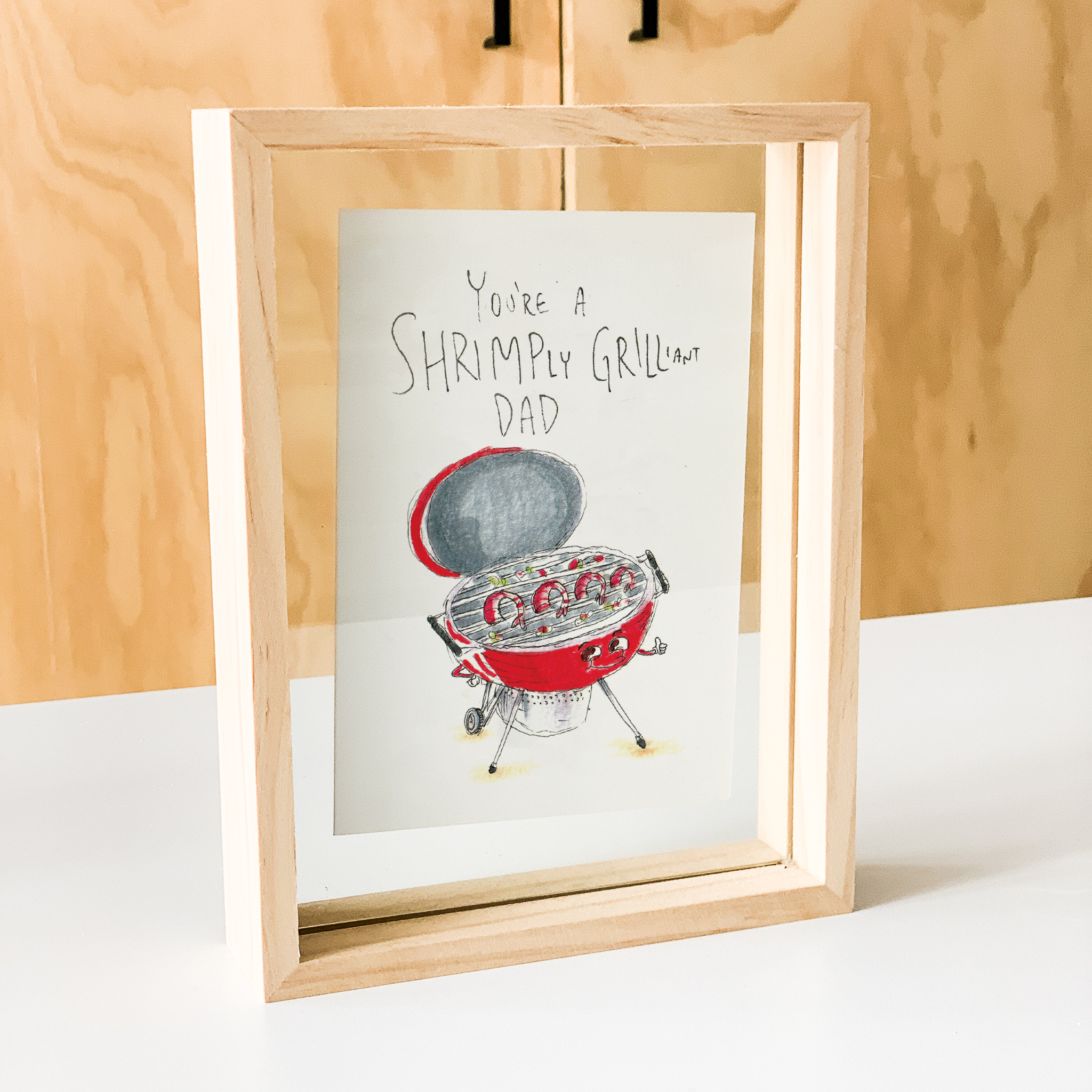 You're a Shrimply Grilliant Dad