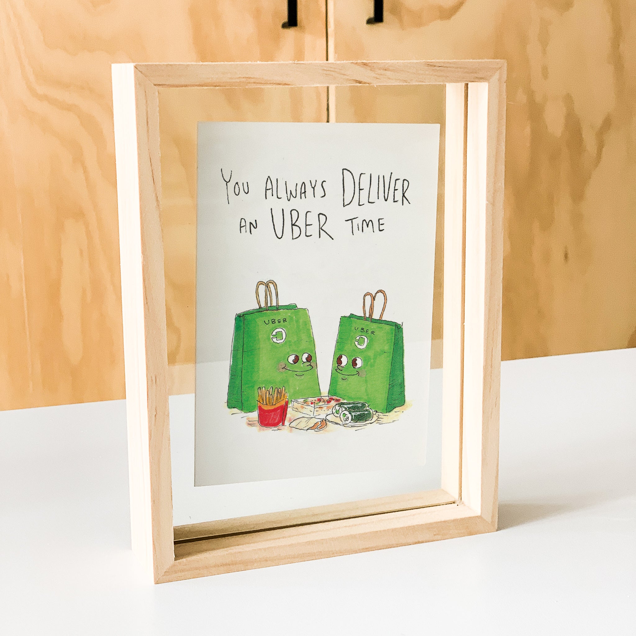 You Always Deliver an UBER Time