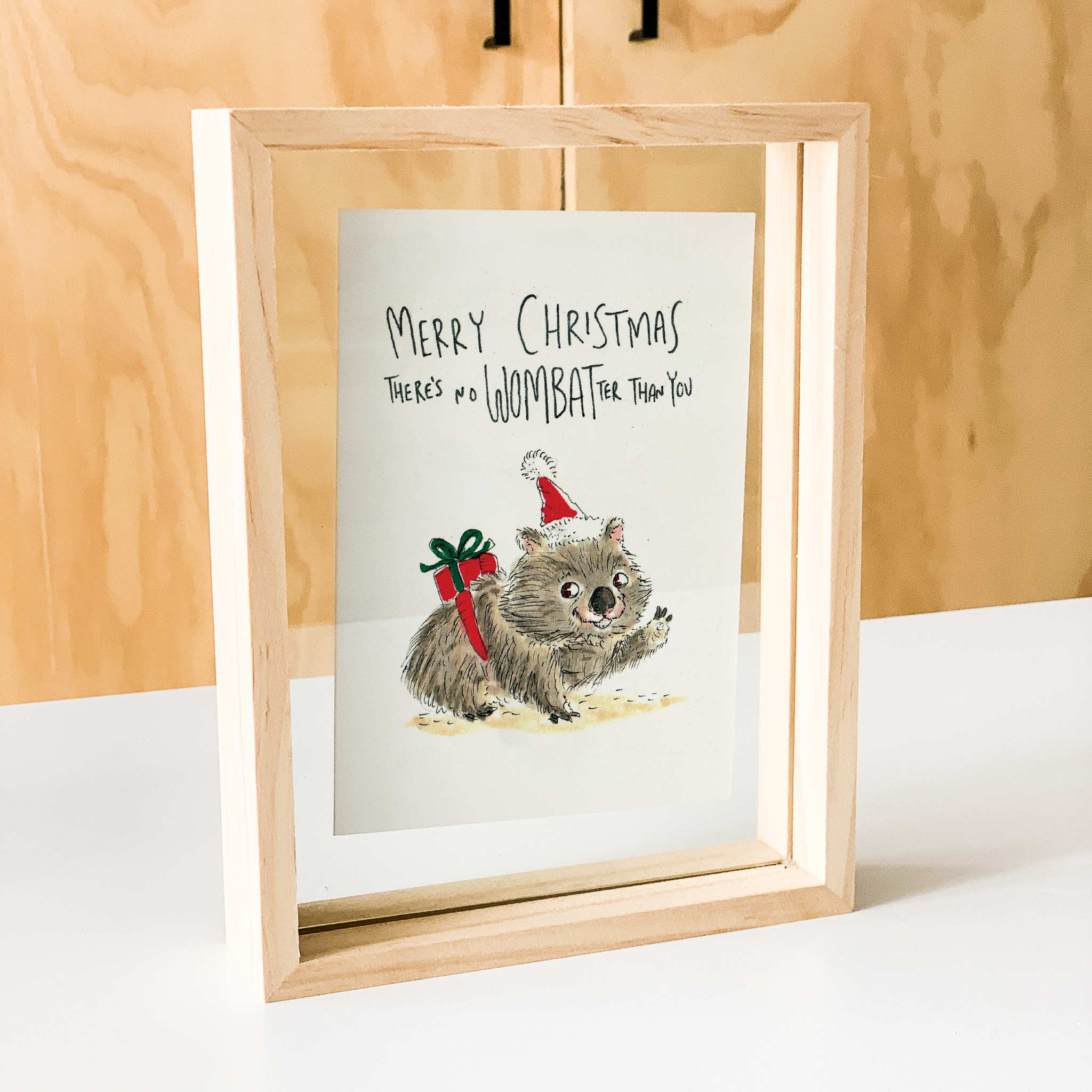 Merry Christmas, there's no one Wombatter than you