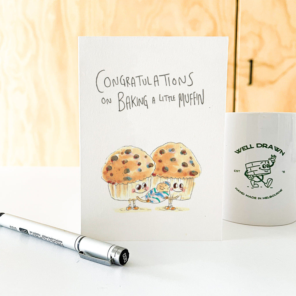 Congratulations on Baking a Little Muffin