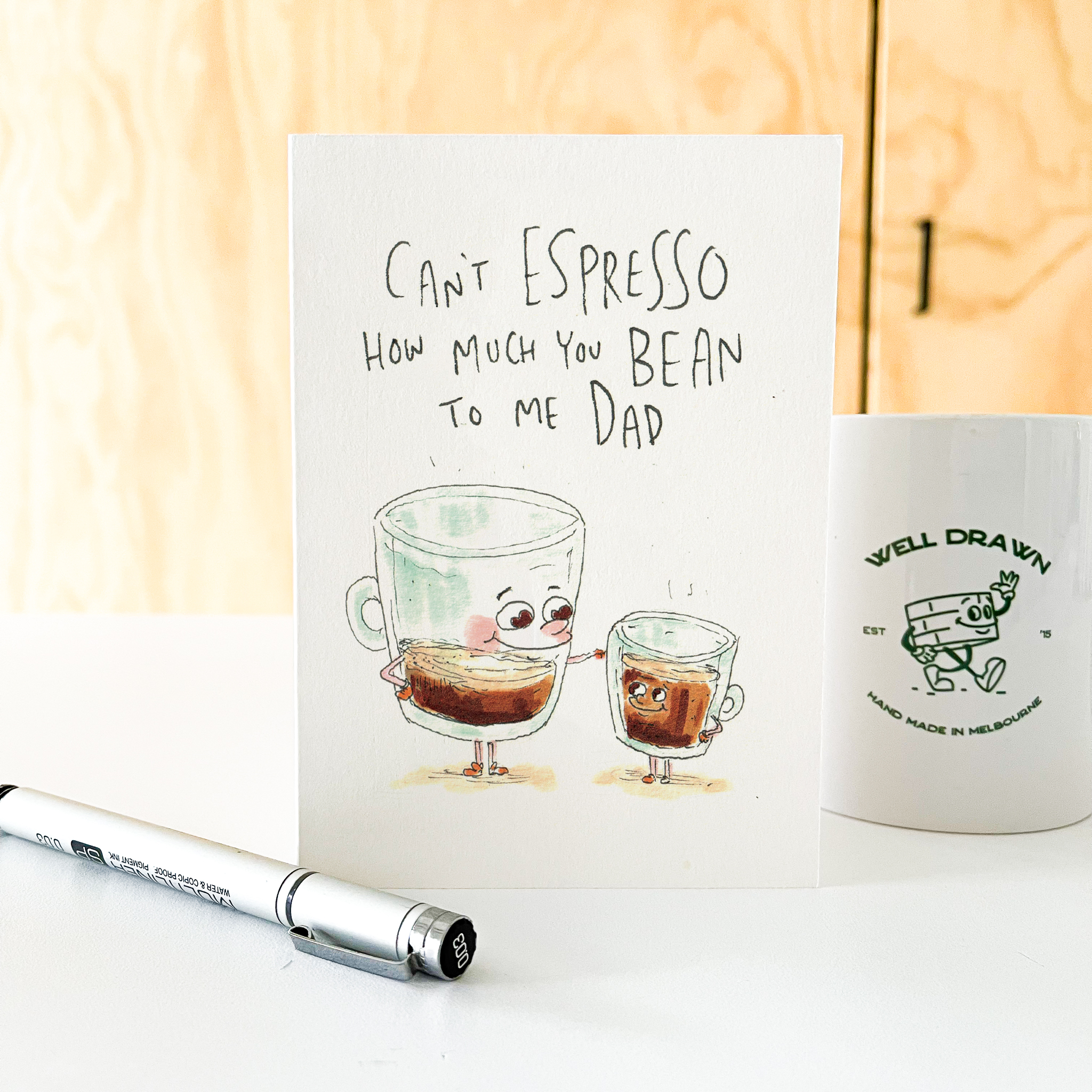 Can’t Espresso How Much You Bean to Me Dad