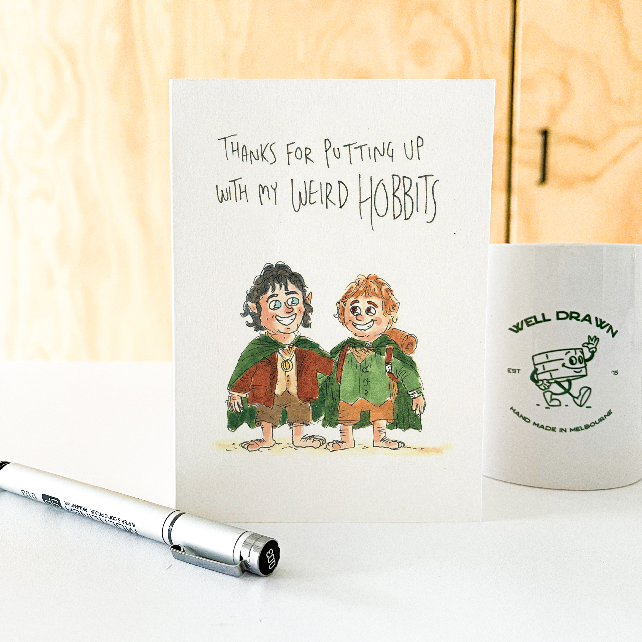 Thanks for putting up with my Weird Hobbits