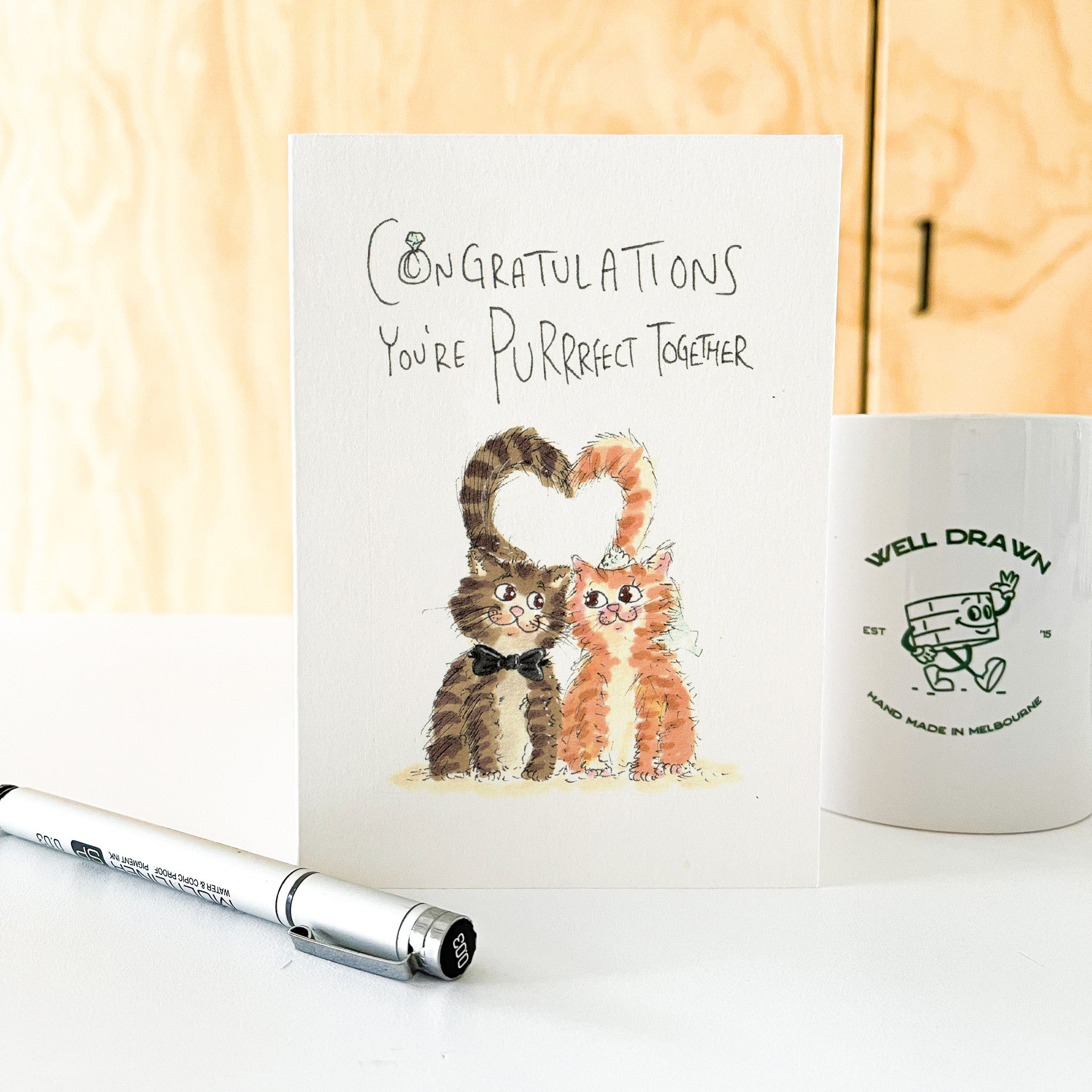 Congratulations You're Purrrfect Together