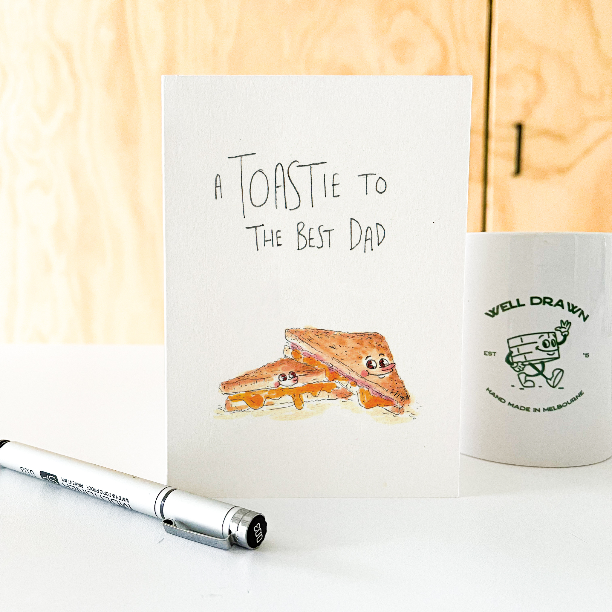 A Toastie to the Best Dad