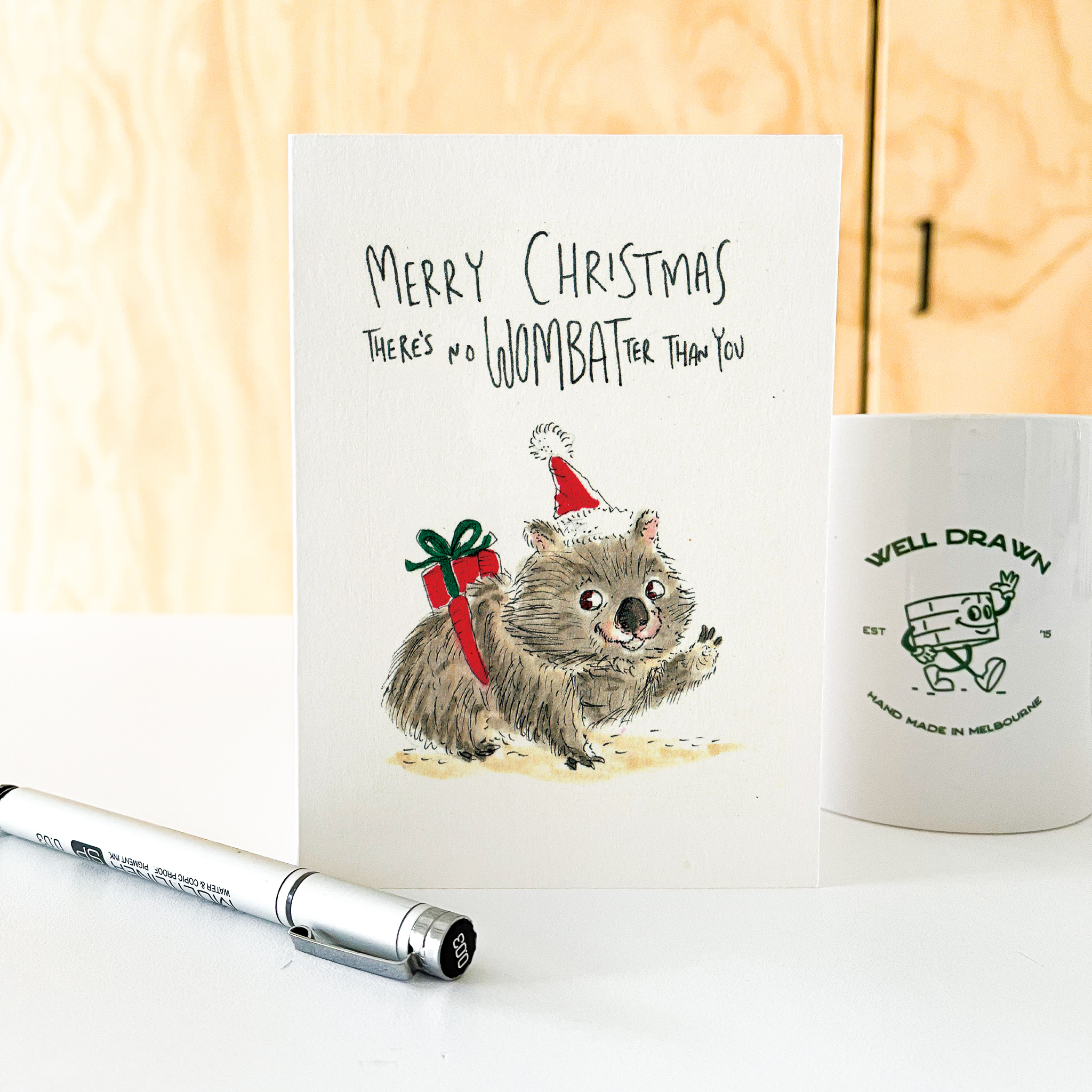 Merry Christmas, there's no one Wombatter than you