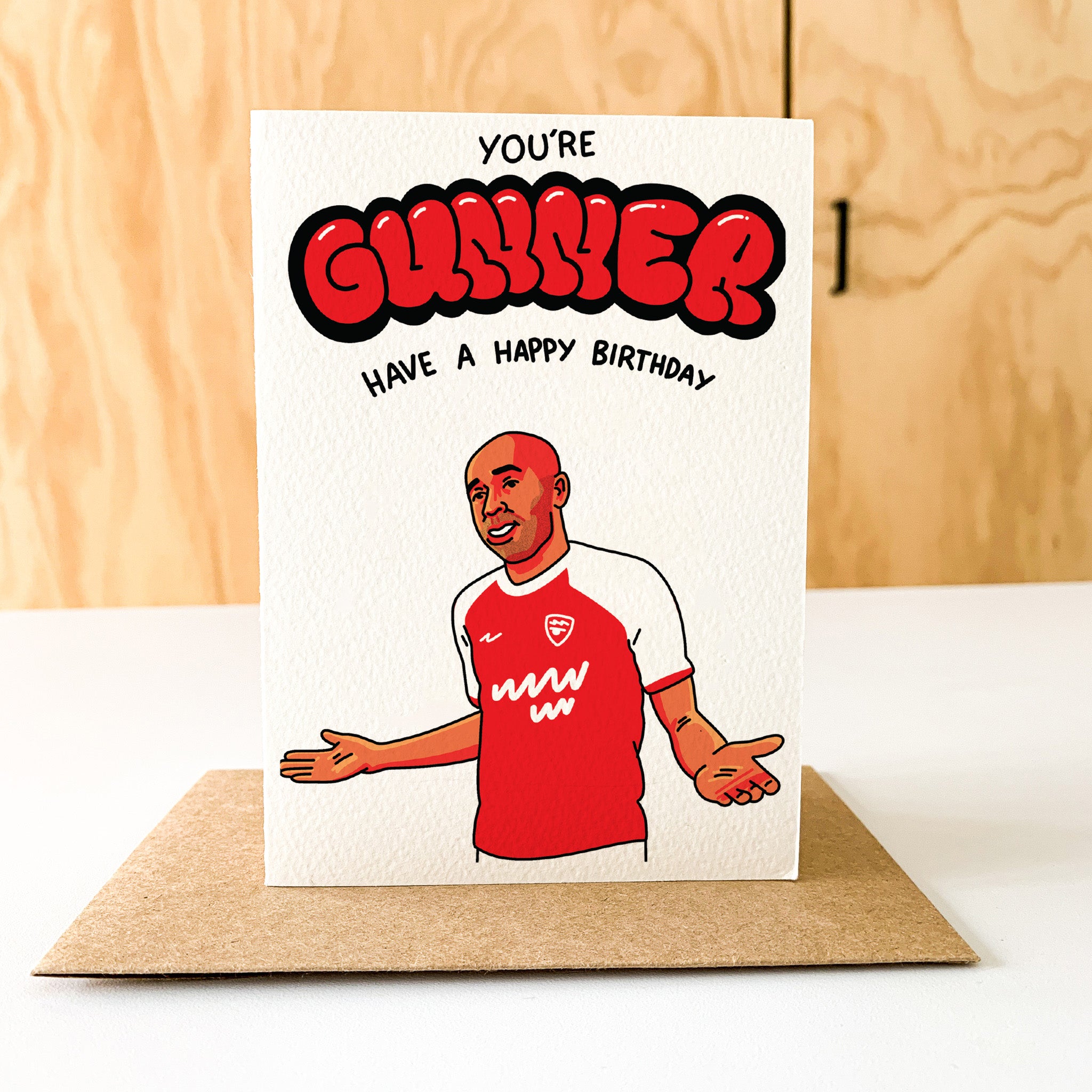 You're Gunner Have a Happy Birthday - Football fans / Soccer special