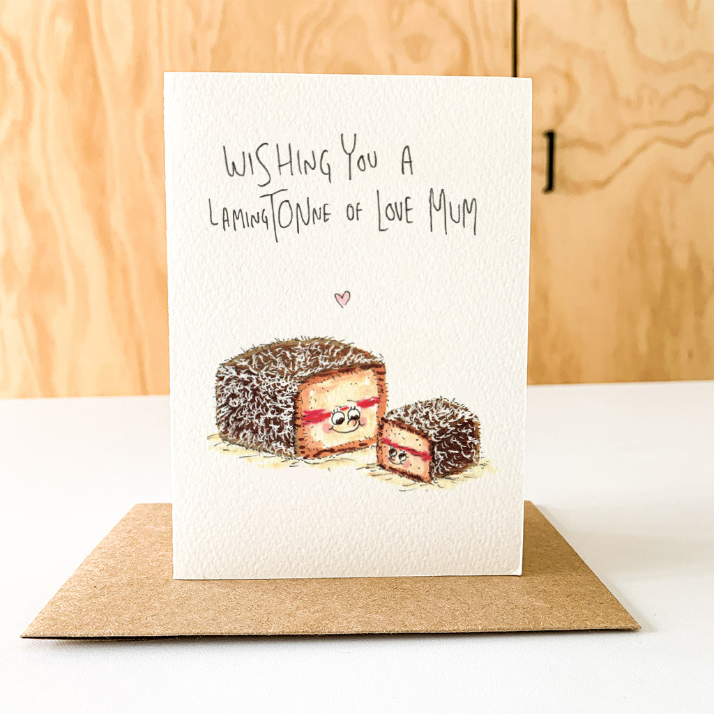 Wishing You a LamingTonne of Love Mum