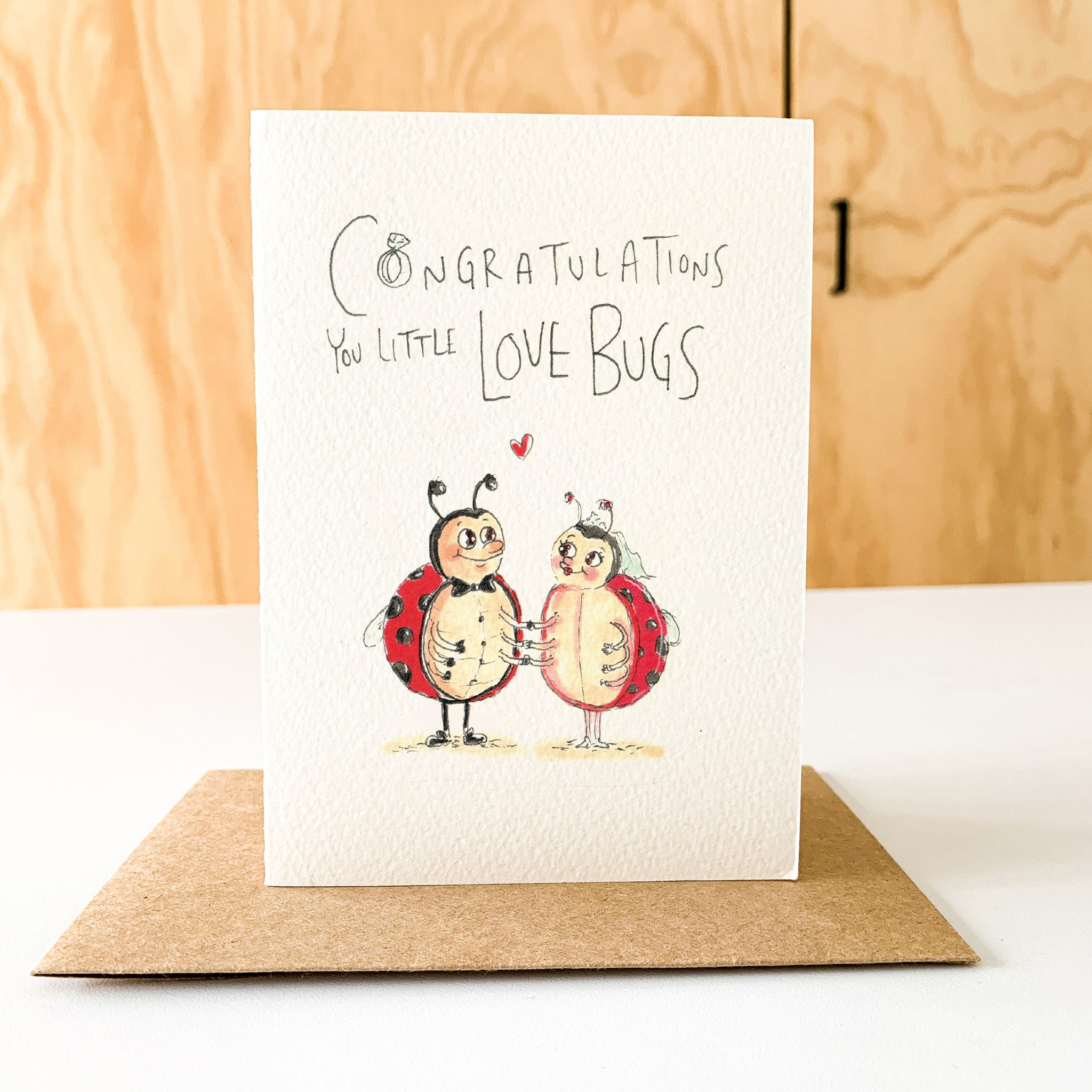 Congratulations you Little Love Bugs - Well Drawn