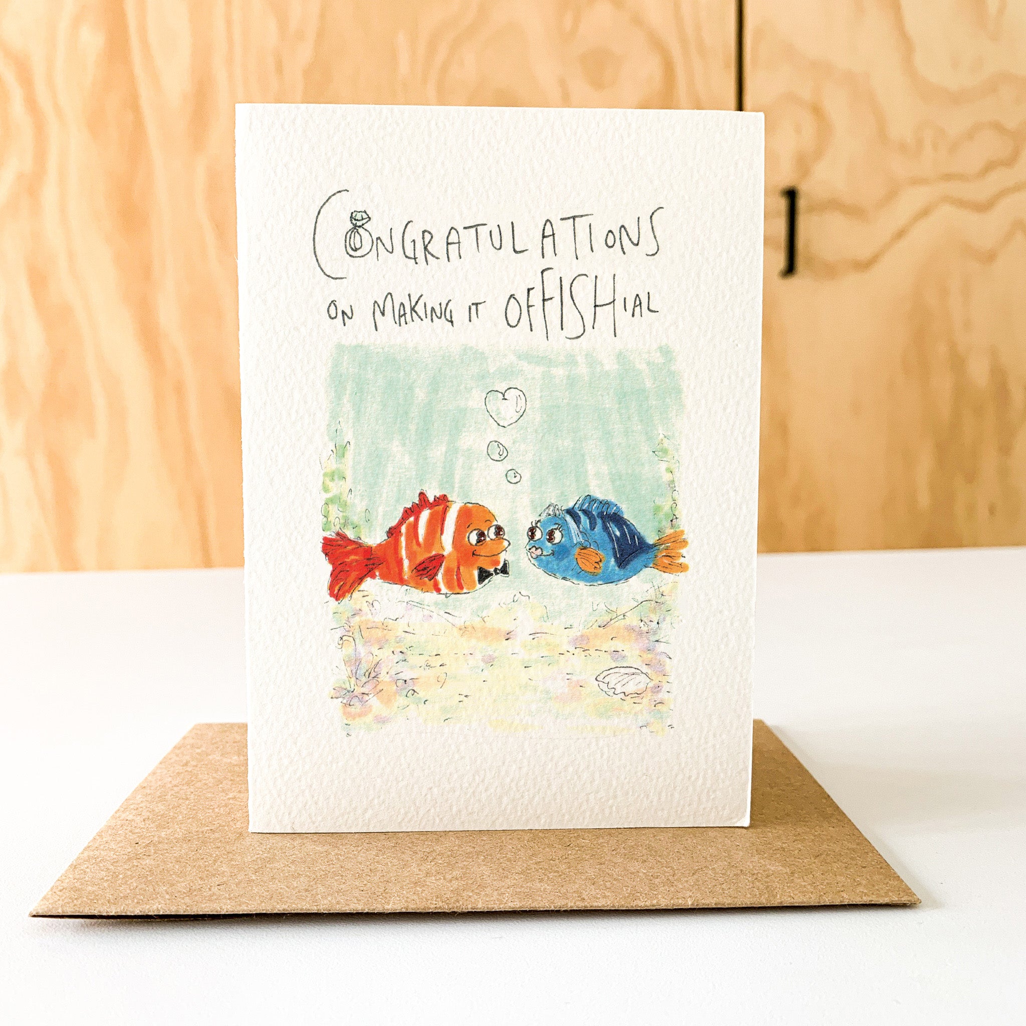 Congratulations on Making It Offishial - Well Drawn