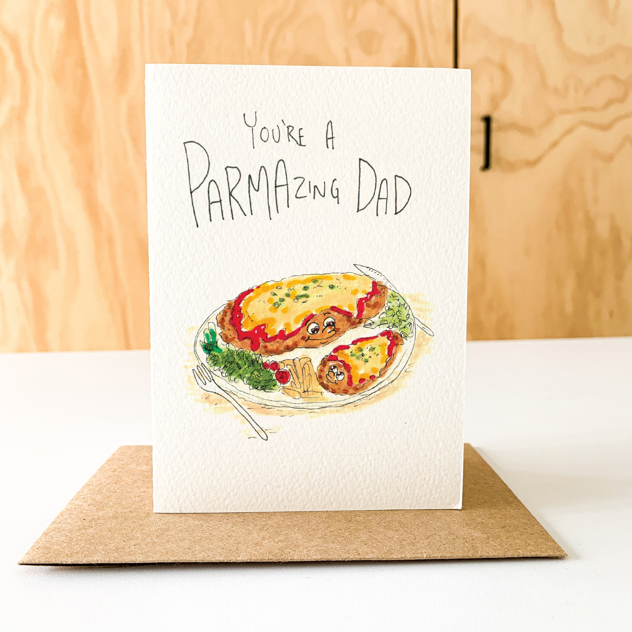 You're a Parmazing Dad - Well Drawn