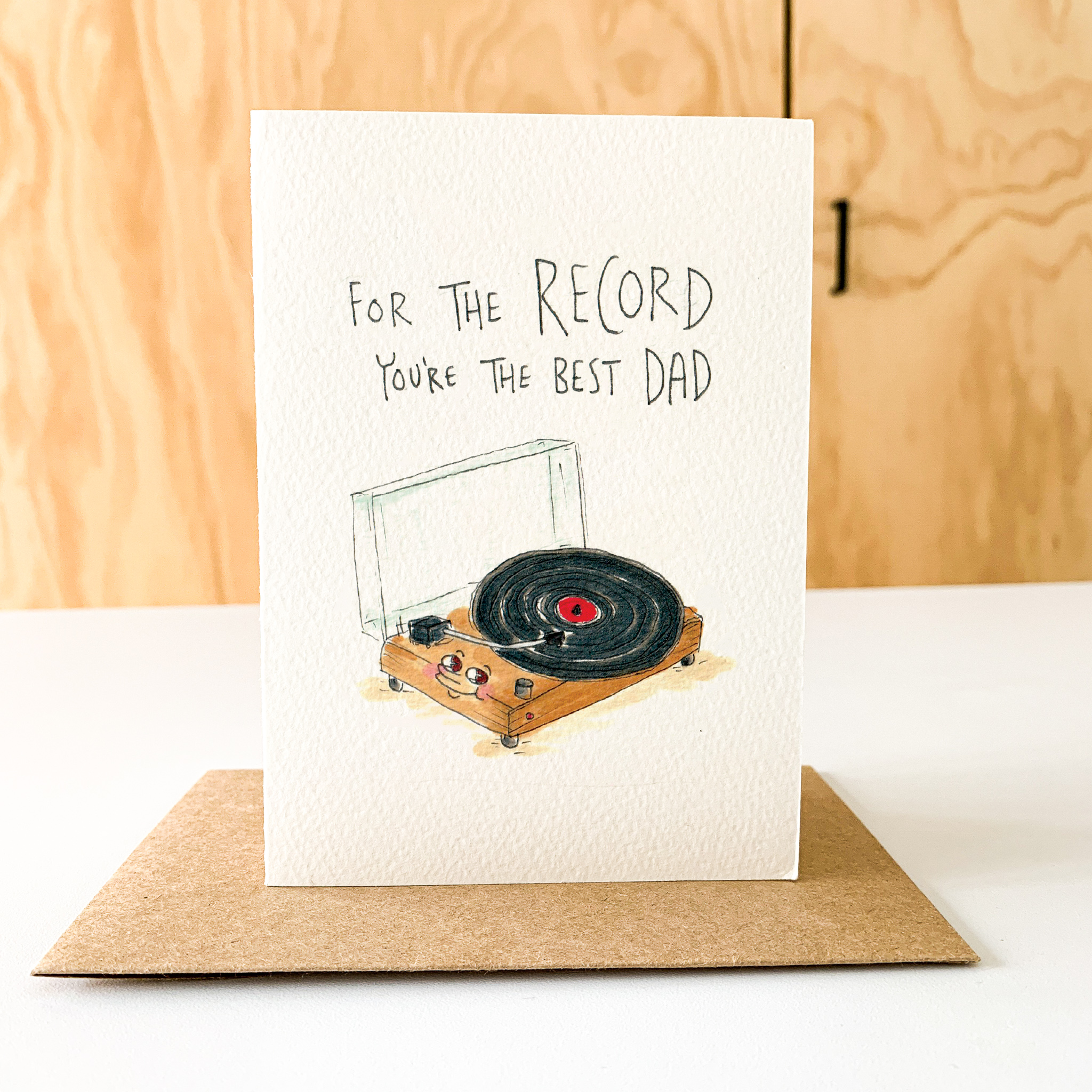 Just for the Record, You're the Best Dad