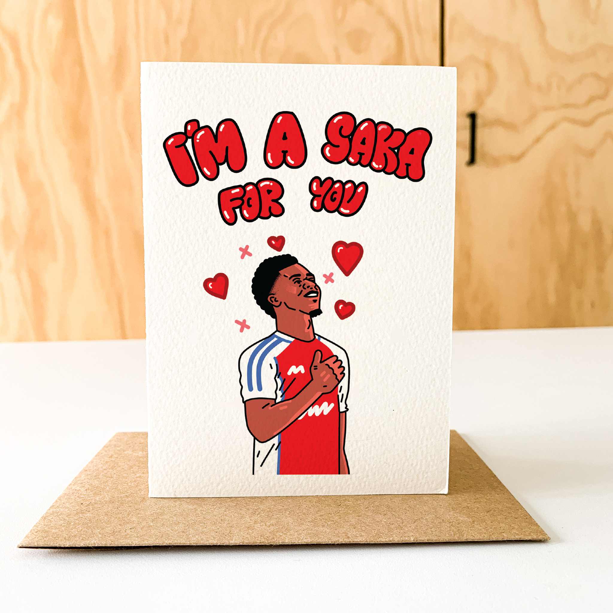 I'm a Saka for You - Football Fans - Soccer special - Well Drawn