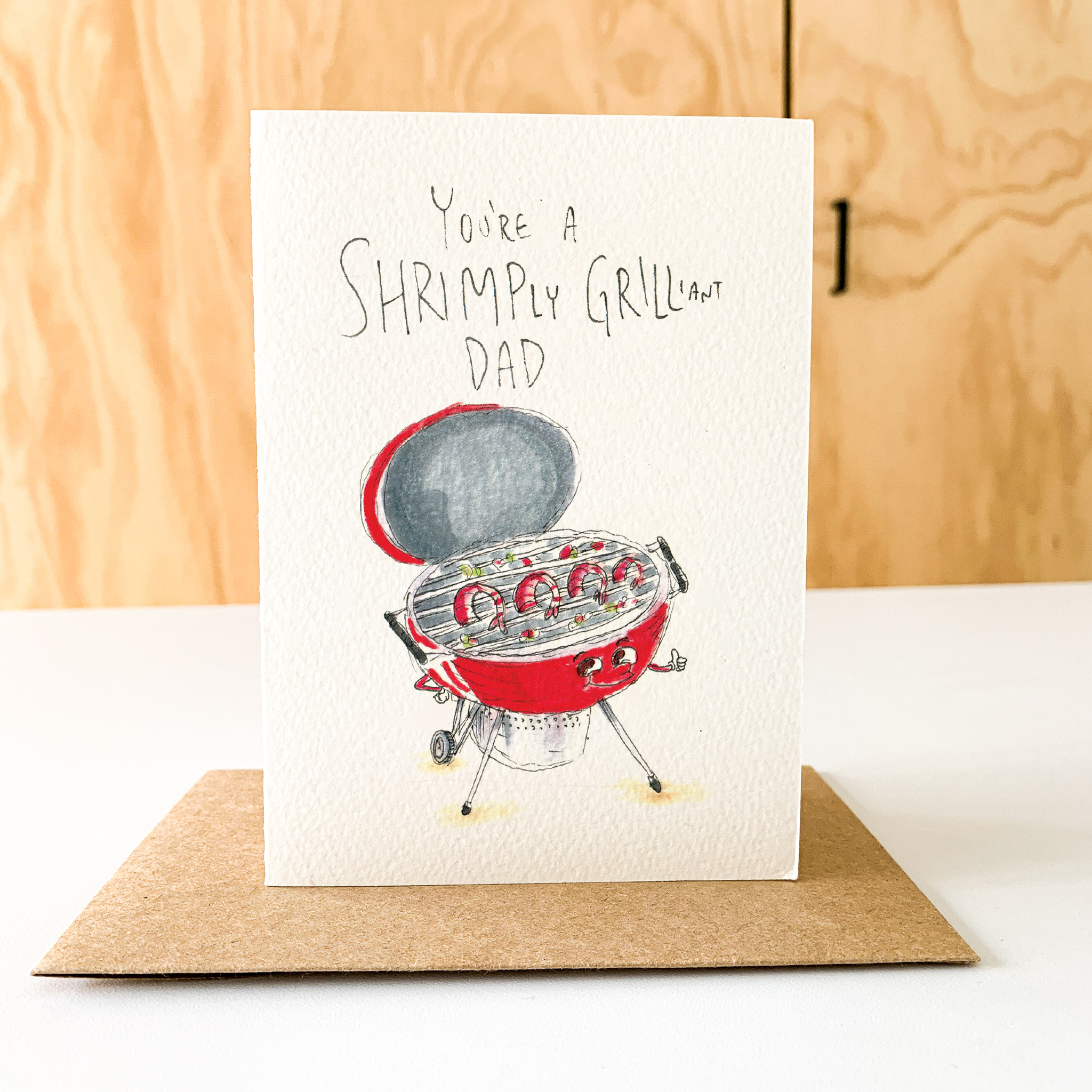 You're a Shrimply Grilliant Dad