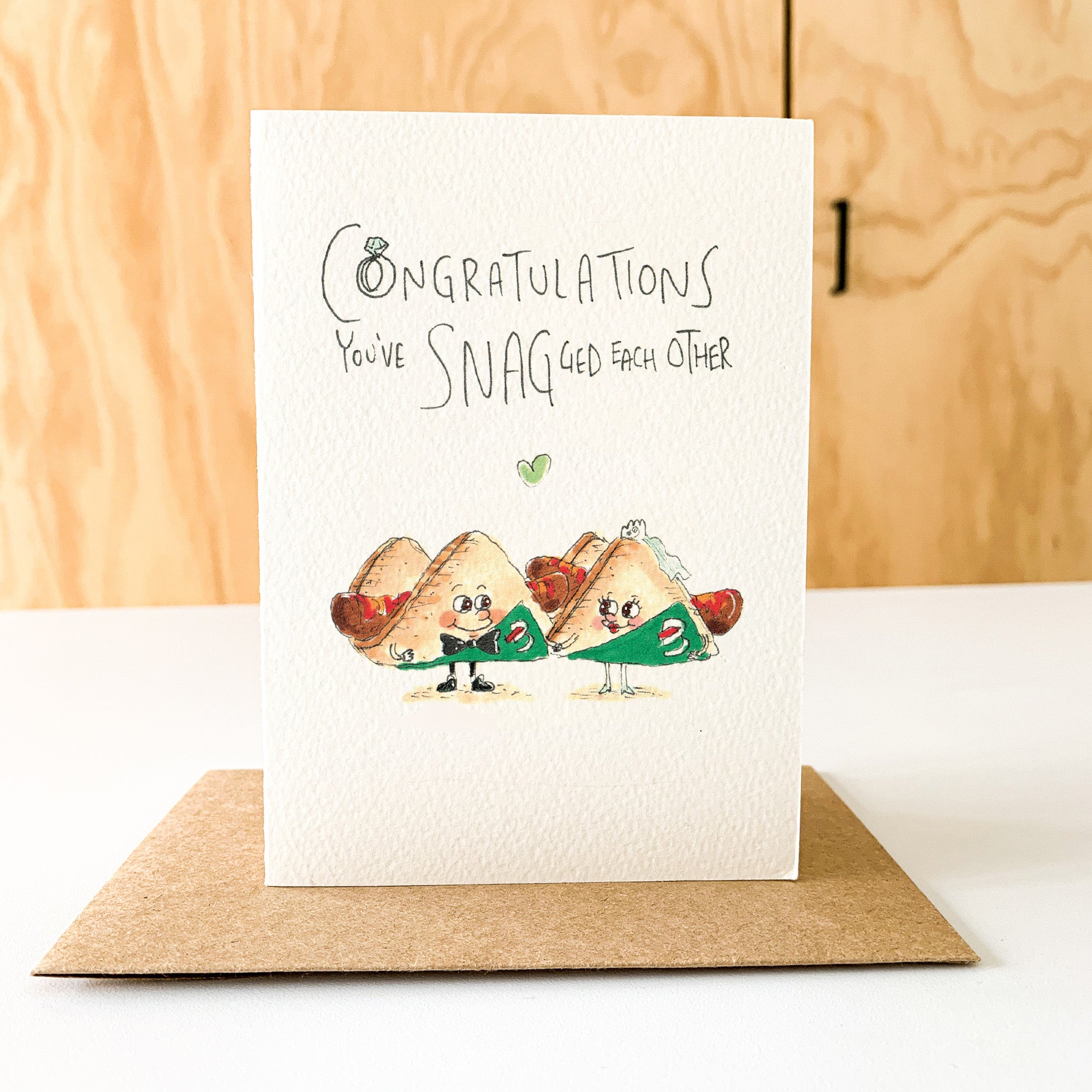 Congratulations You've Snagged Each Other