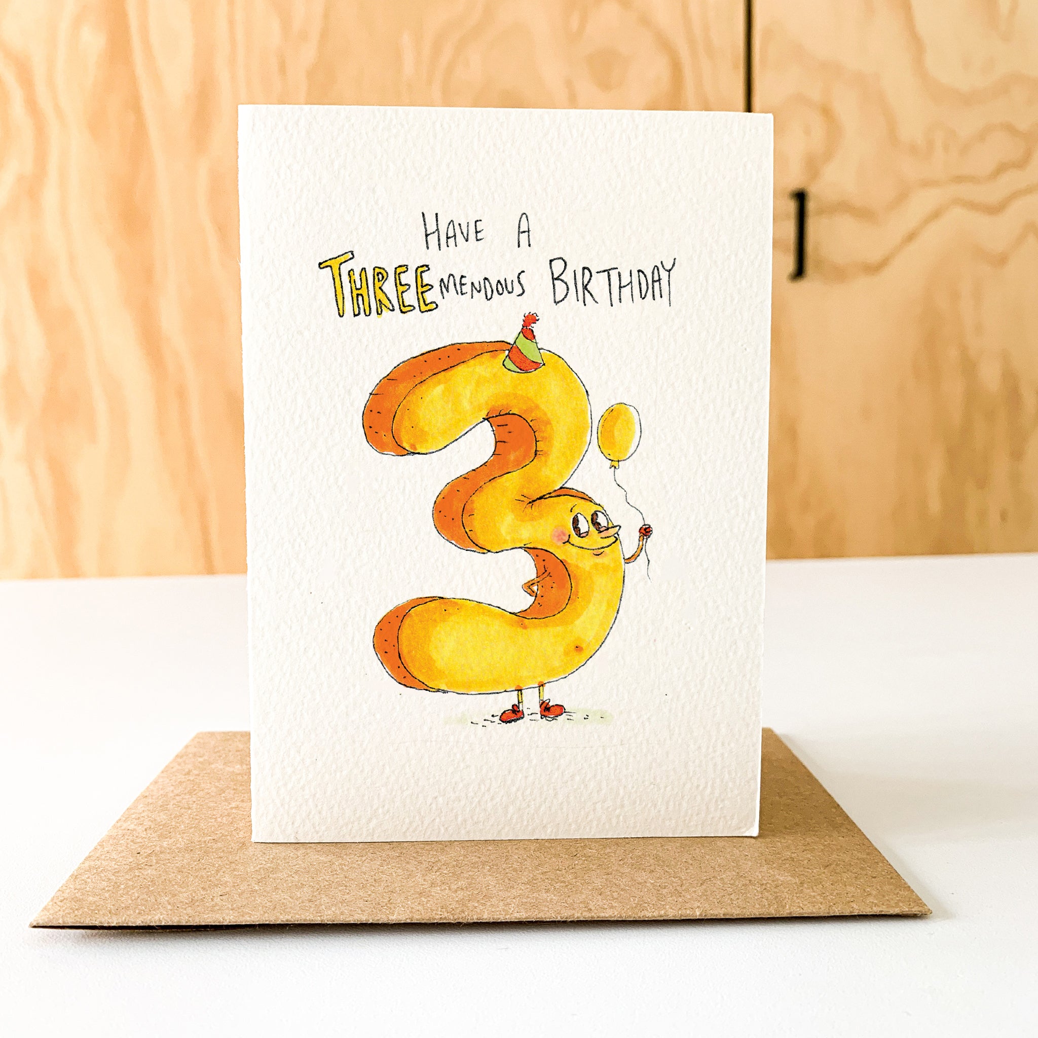 Have a Threemendous Birthday