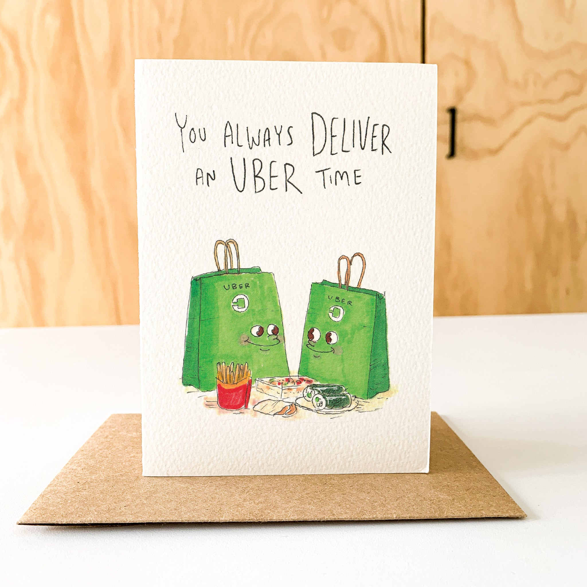 You Always Deliver an UBER Time