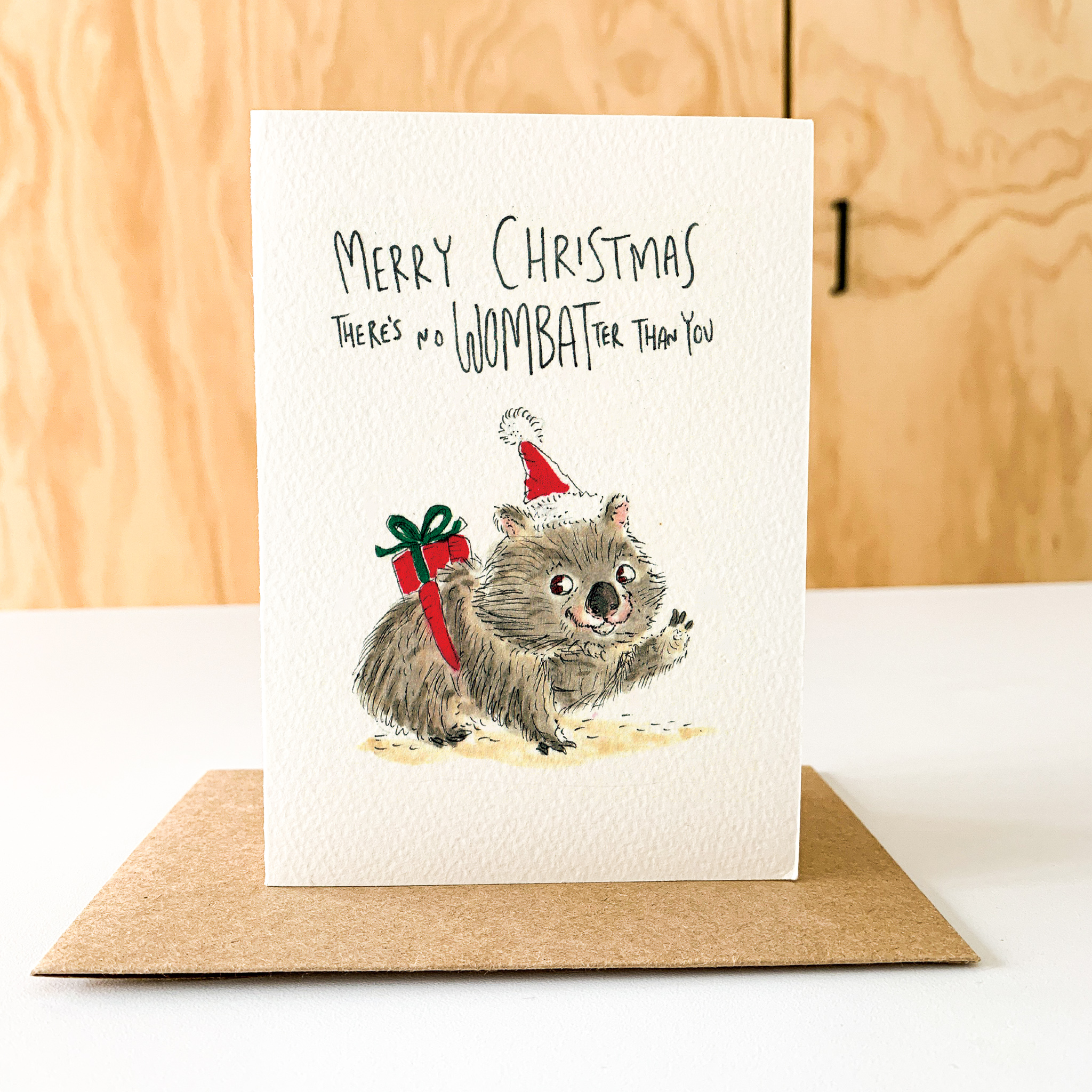 Merry Christmas, there's no one Wombatter than you