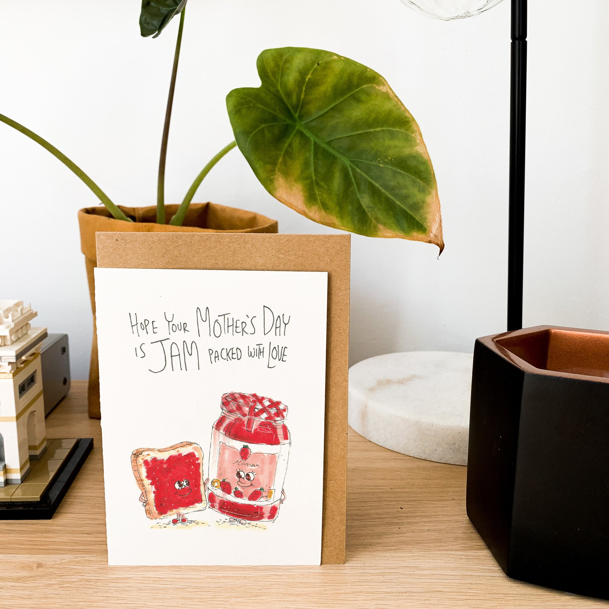 Hope Your Mother's Day is Jam Packed with Love | Mother's Day Card 2026 - Well Drawn