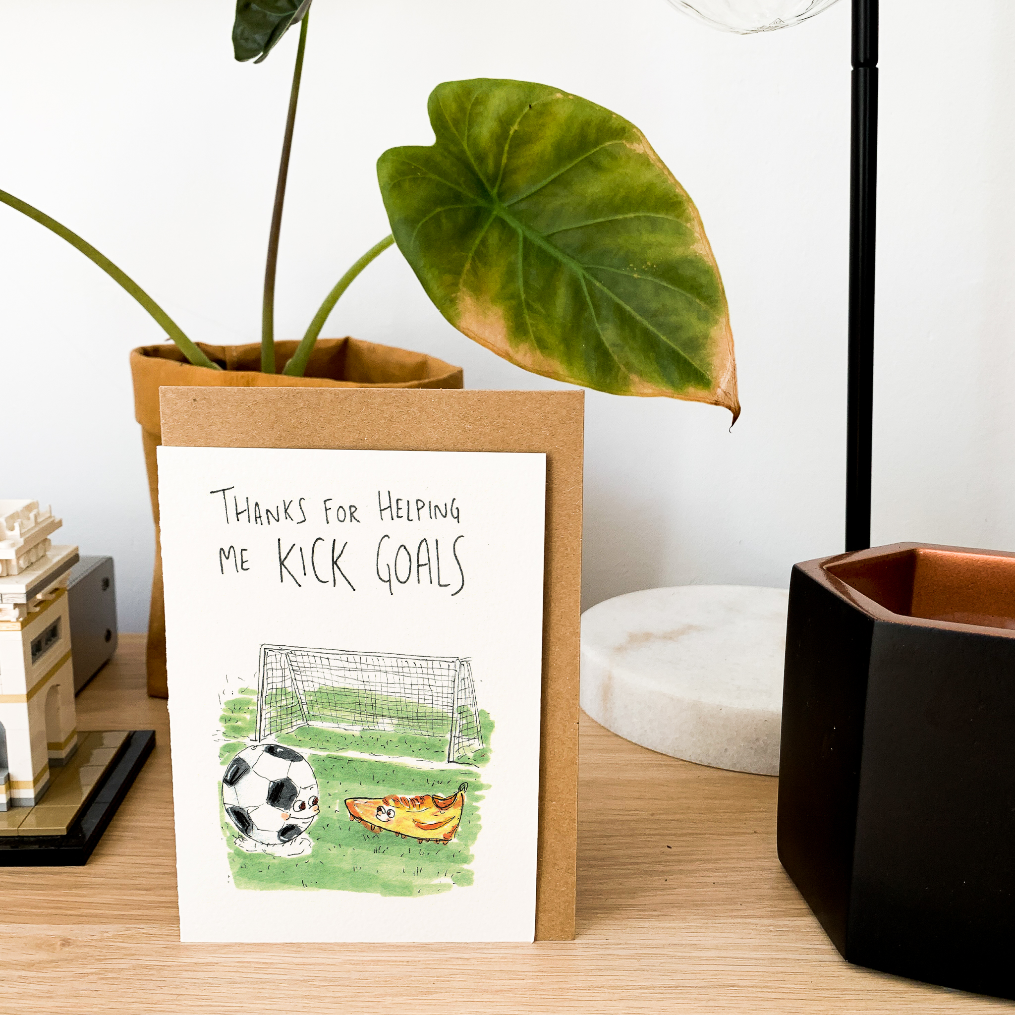 Thanks for Helping Me Kick Goals