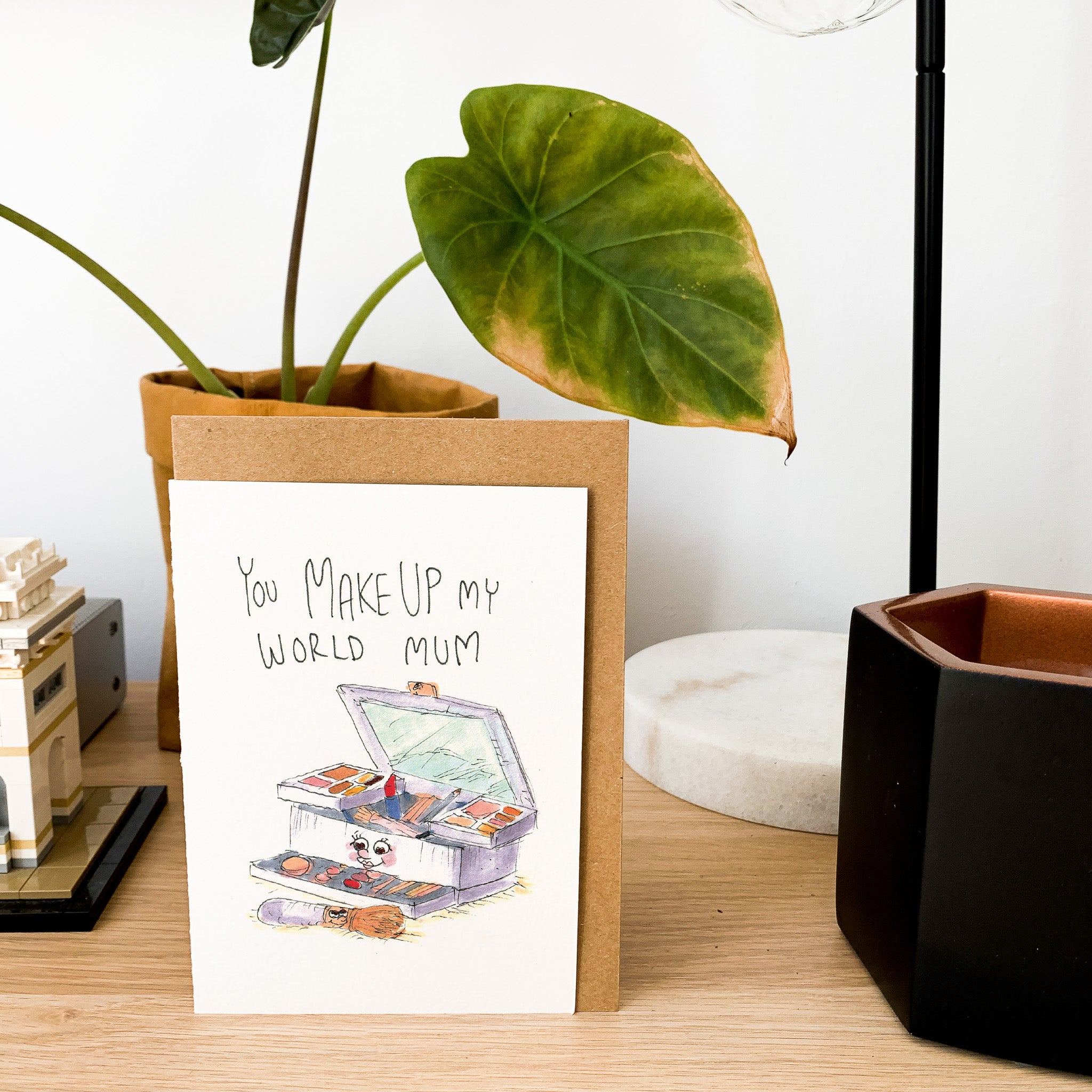 You Make Up My World Mum | Mother's Day Card 2026 - Well Drawn